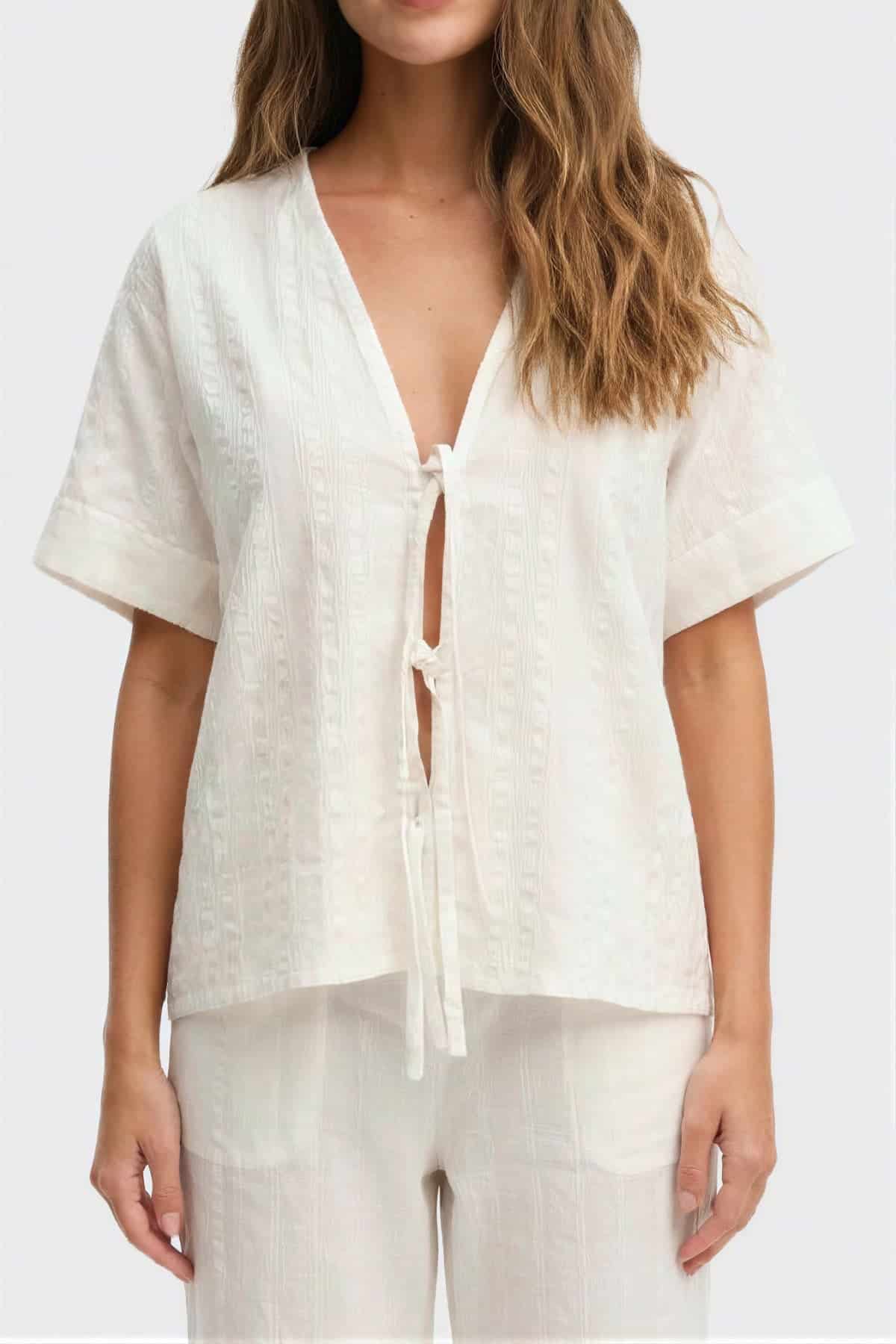Camisa Horizonte Blanco - miniatura 1