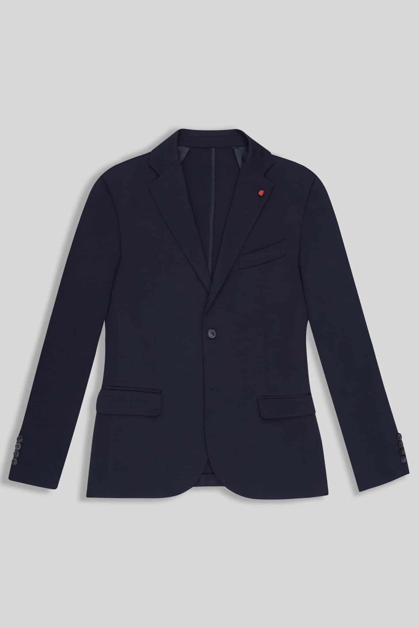 Men's mixed fabric niccolo suit - miniatura 5