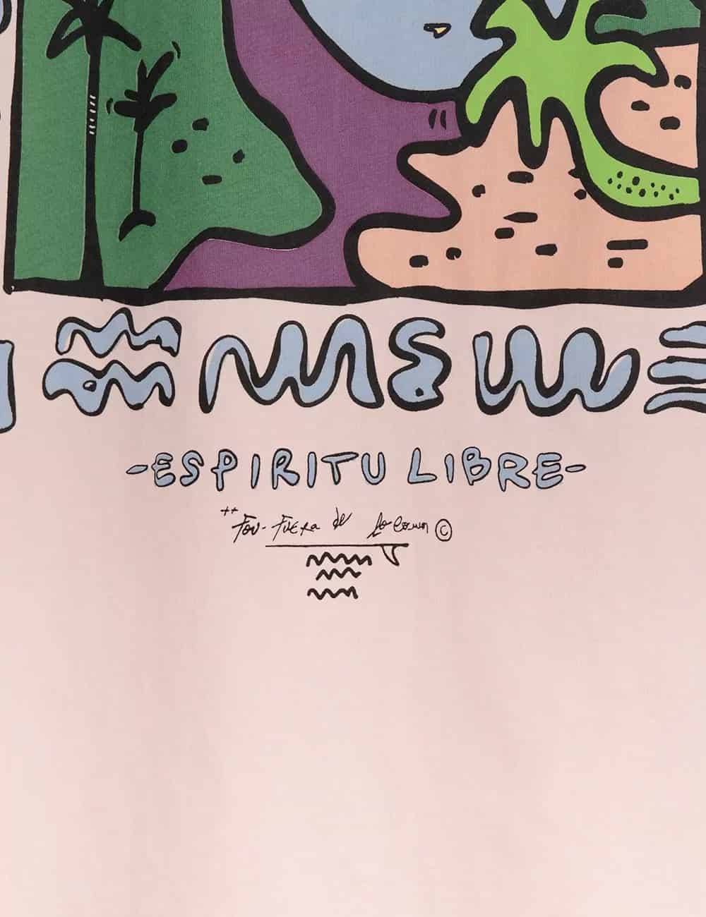 Camiseta Regular Fit Freedom rosado Hombre - miniatura 6