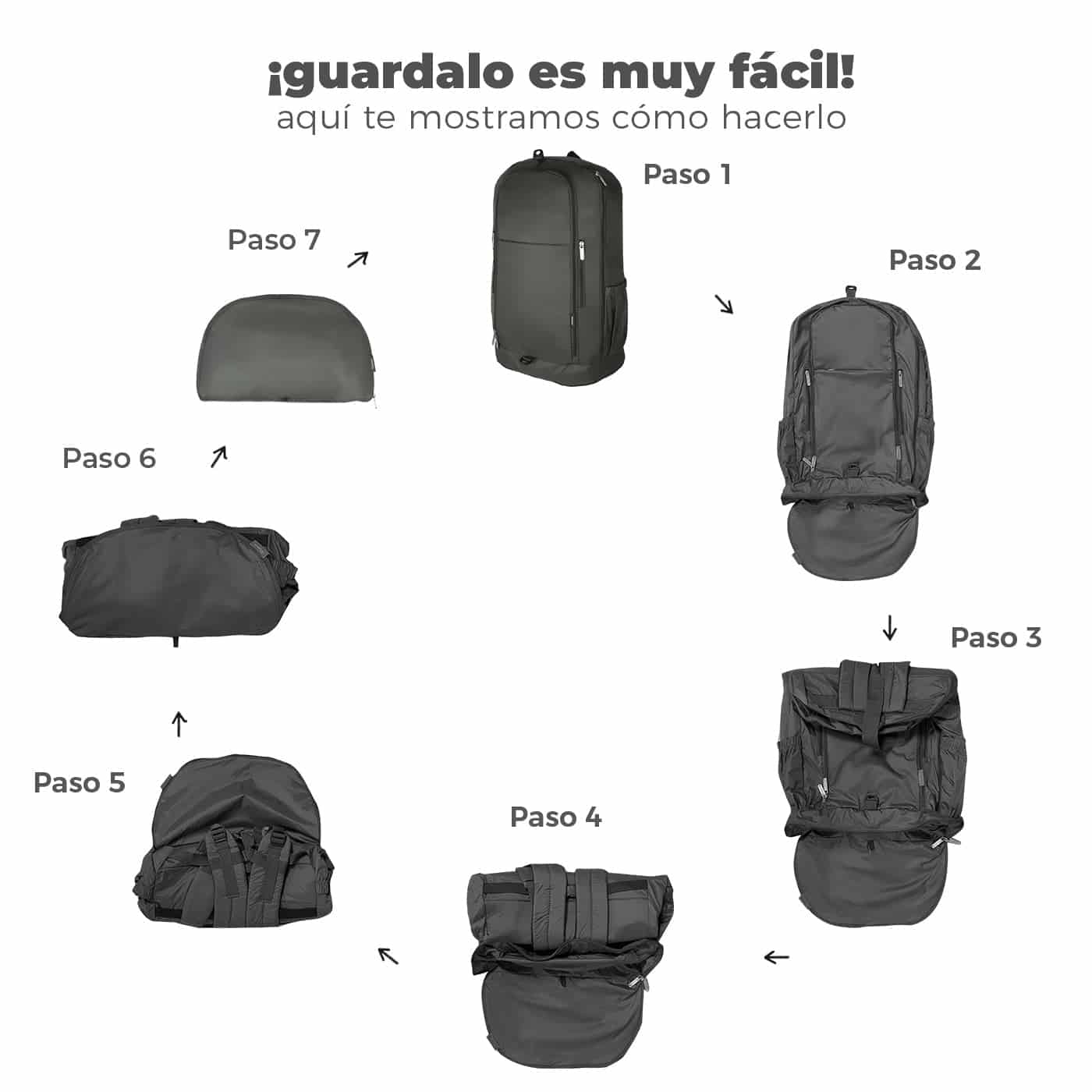 Morral Aventura ULTRA Plegable Estampado Vida Citybags Multicolor - miniatura 11