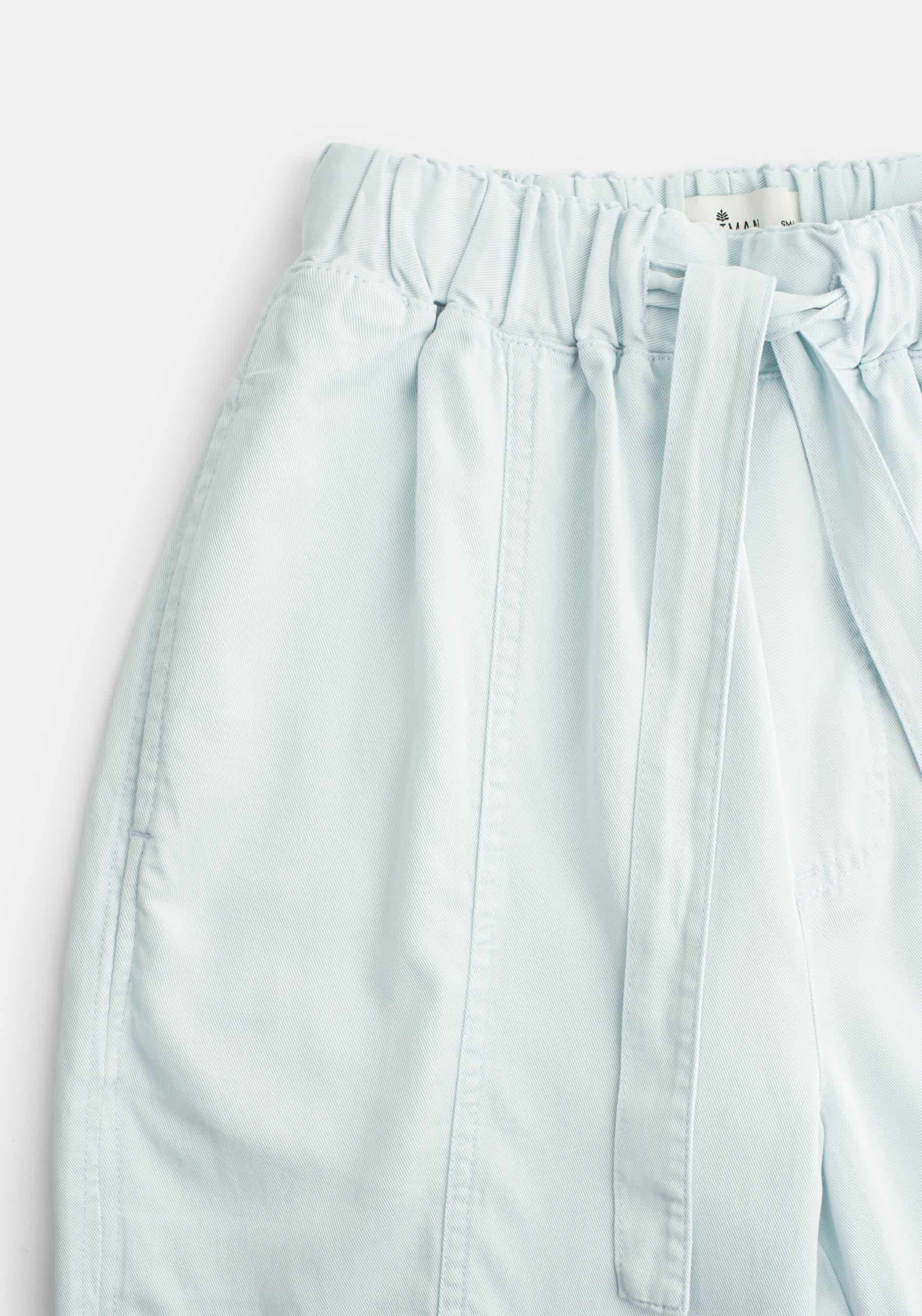 Pantalón M Woolf Jogger Tencel Azul Claro - miniatura 2
