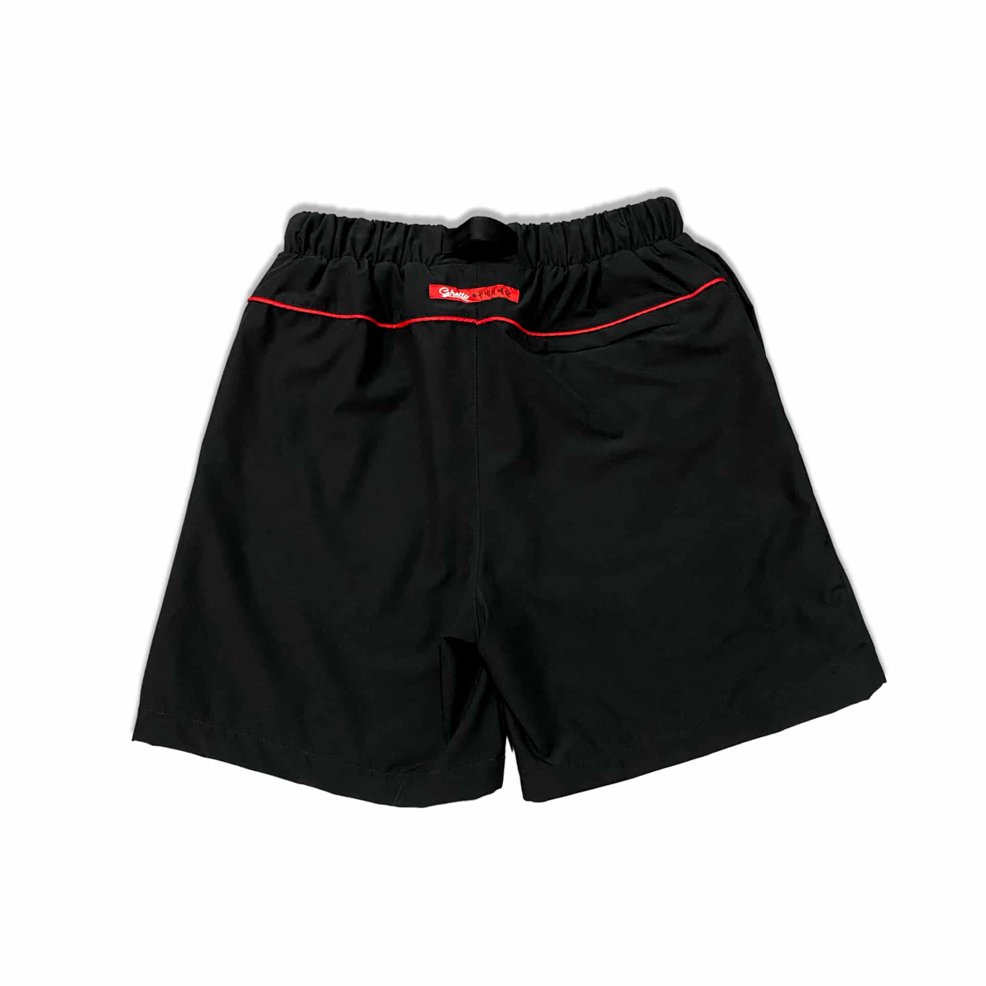 Pantaloneta Negra Con Cinturón - miniatura 3