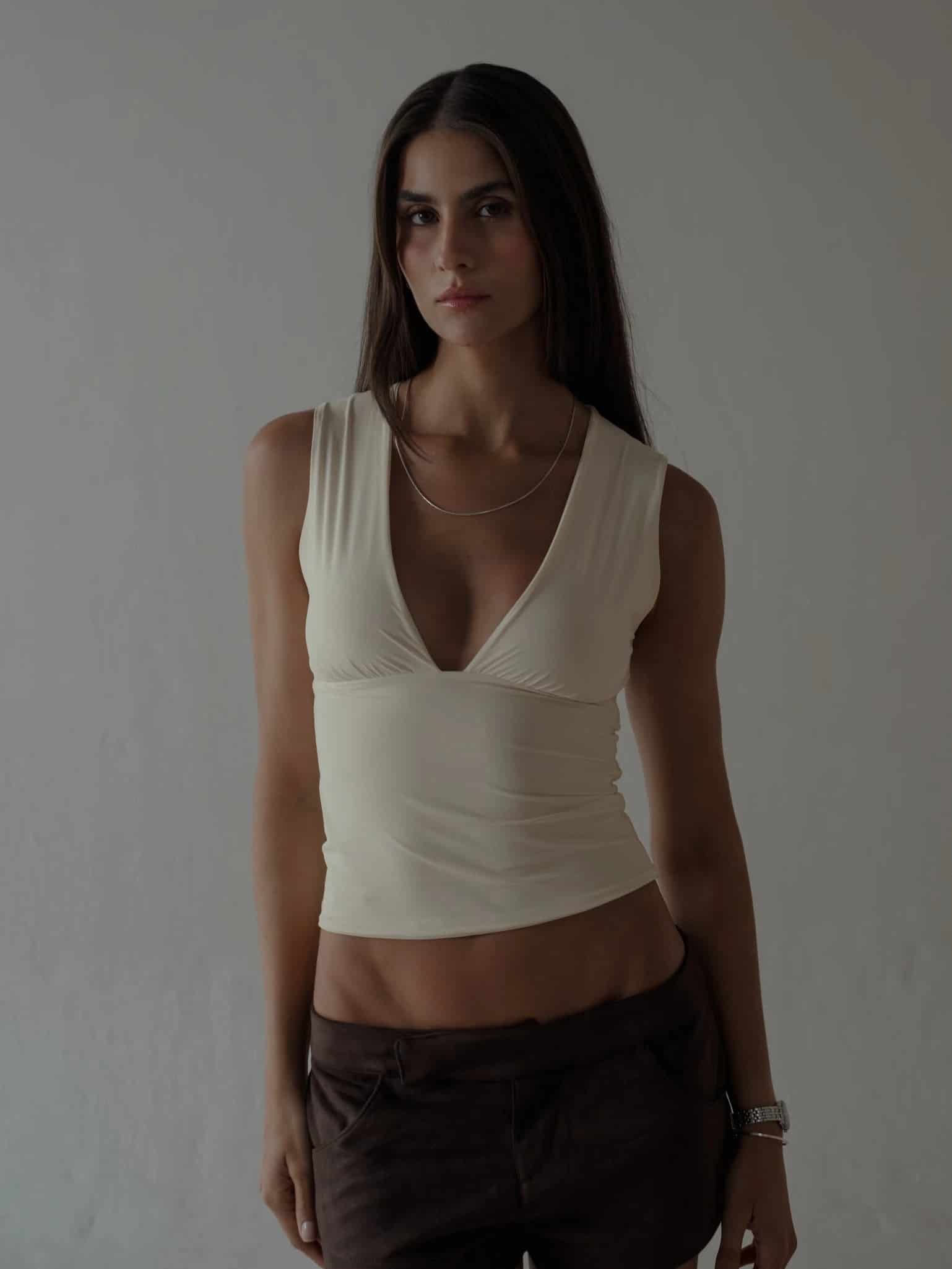 EASY SLIM V TOP - SOFT WHITE - miniatura 4