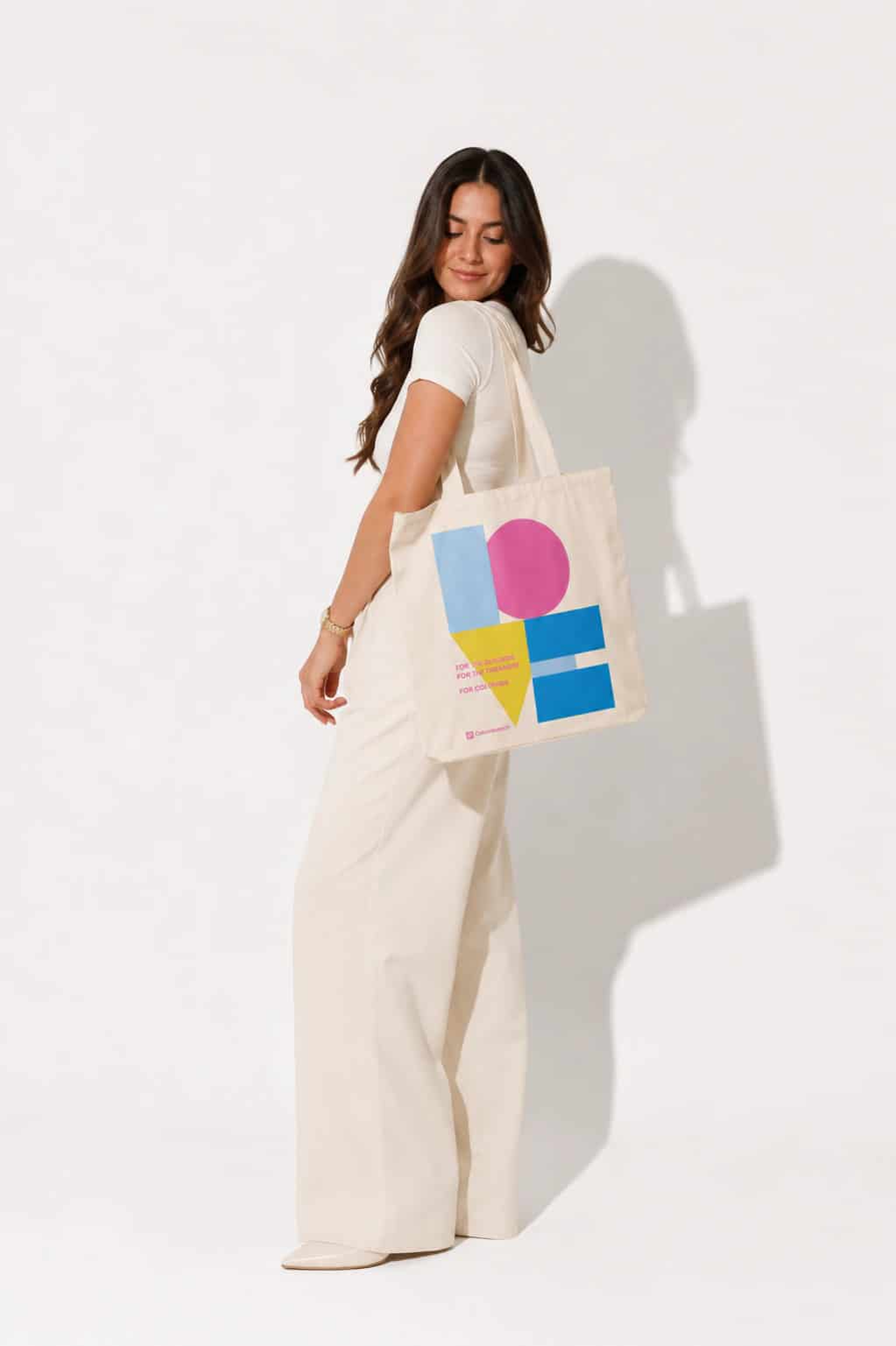 CTW Tote Bag With Love Colombia crudo - miniatura 3