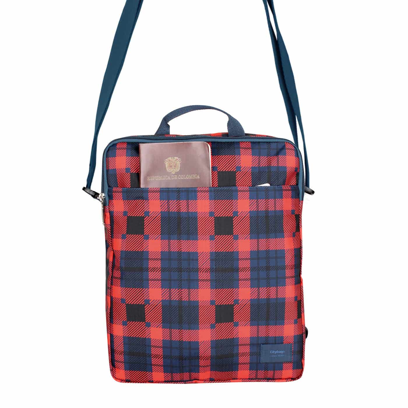 Bolso Manos Libres Convertible a Morral Citybags ULTRA Royal - miniatura 7