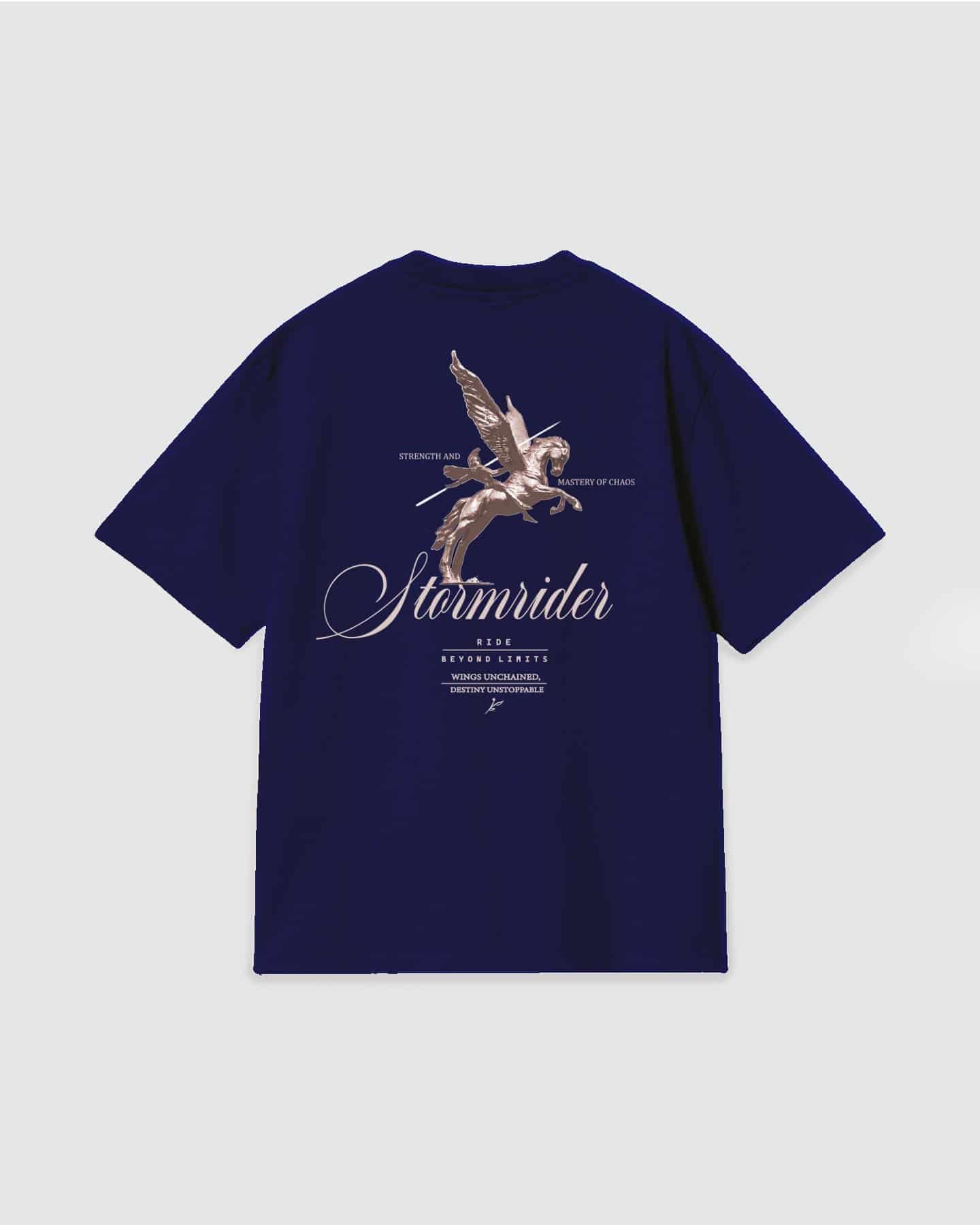 Oversized T Shirt Stormrider Blue Navy - miniatura 1