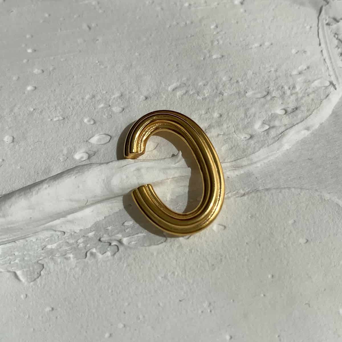 EAR CUFF PARALLEL ORO - miniatura 4