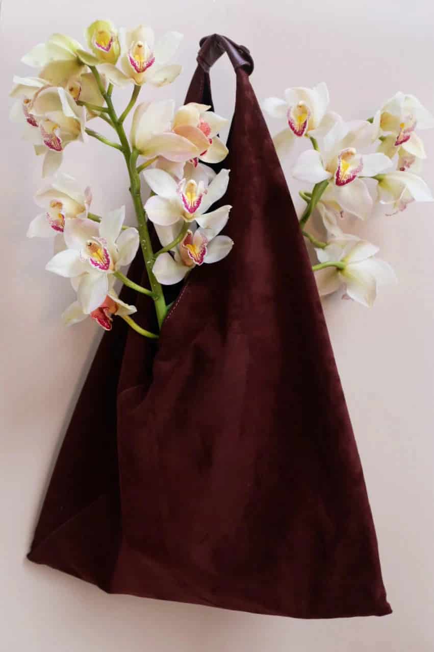 "THE MEMORY" SUEDE TOTE - miniatura 5