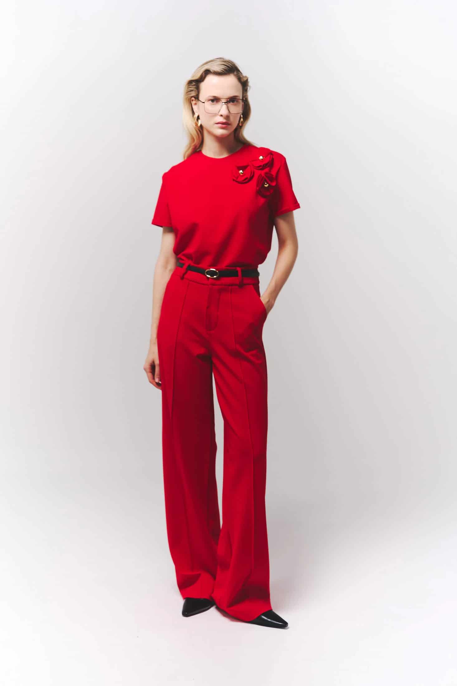 T-shirt Magnolia Cherry Red - miniatura 3