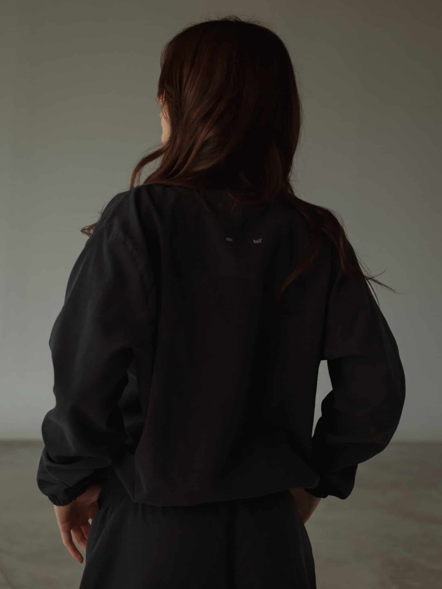 RETRO WINDBREAKER - BLACK - miniatura 7