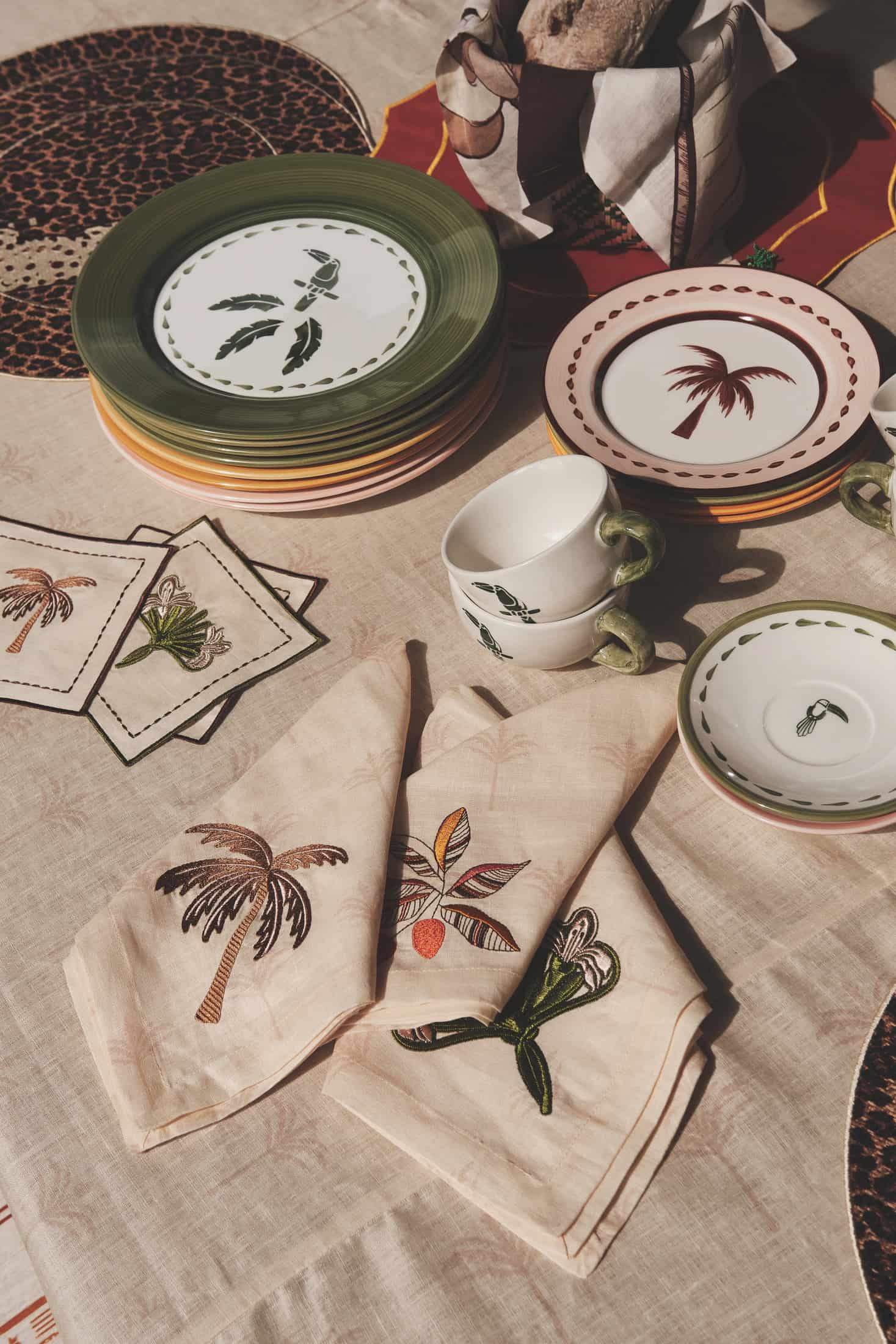 JDD Tucan Dinner Plate / Green - miniatura 2