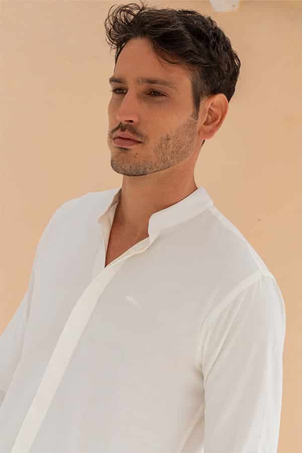 CAMISA NERU BLANCA FLEX - miniatura 2