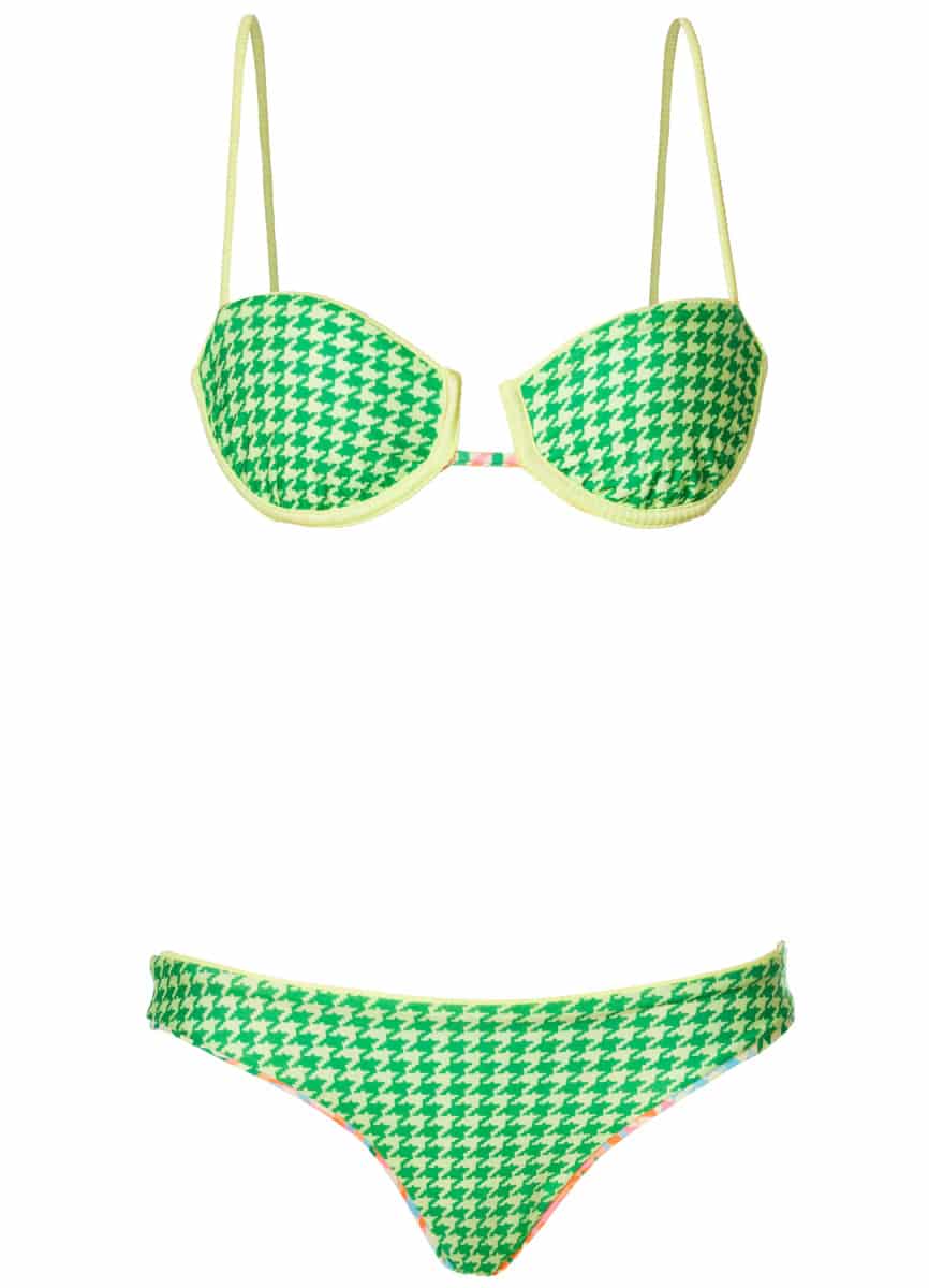 Maaji Dreamy Grid Amatista Unmolded Underwire Bikini Top - miniatura 6