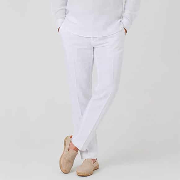 PANTALON 100% LINO HOMBRE - miniatura 7