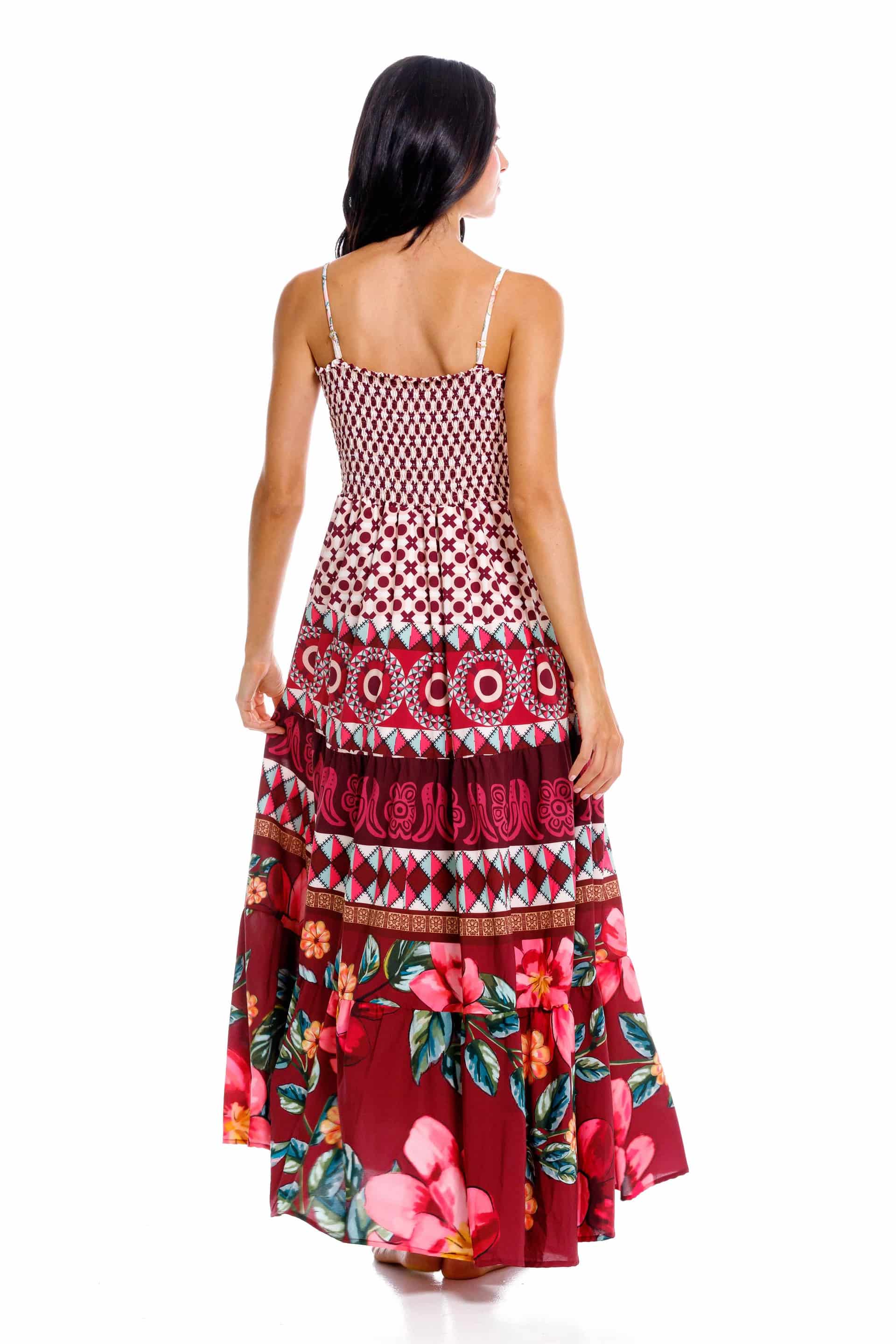 Vestido Largo Jardinero Kenia Patch - miniatura 2