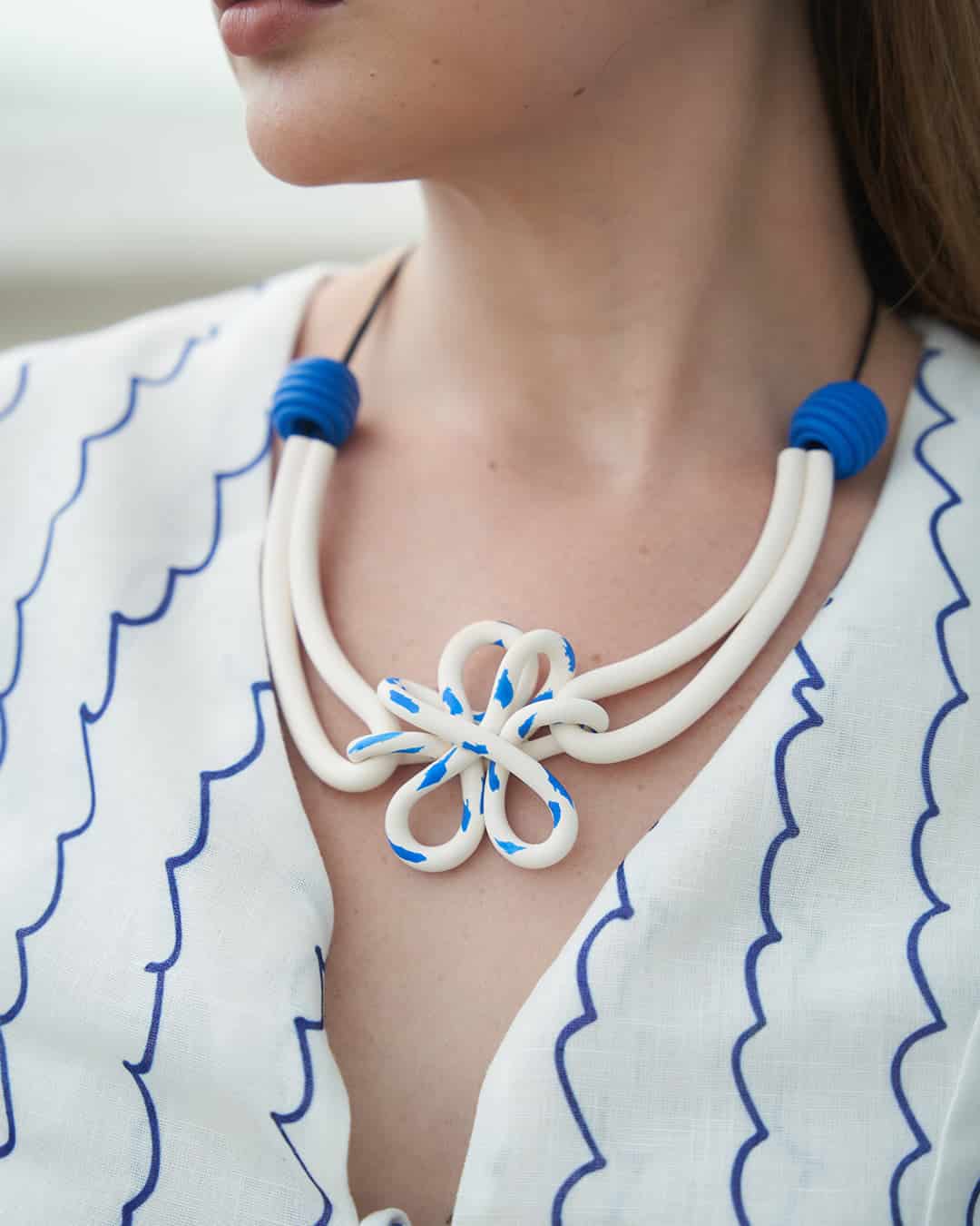 Curvy Bold Necklace - - miniatura 4