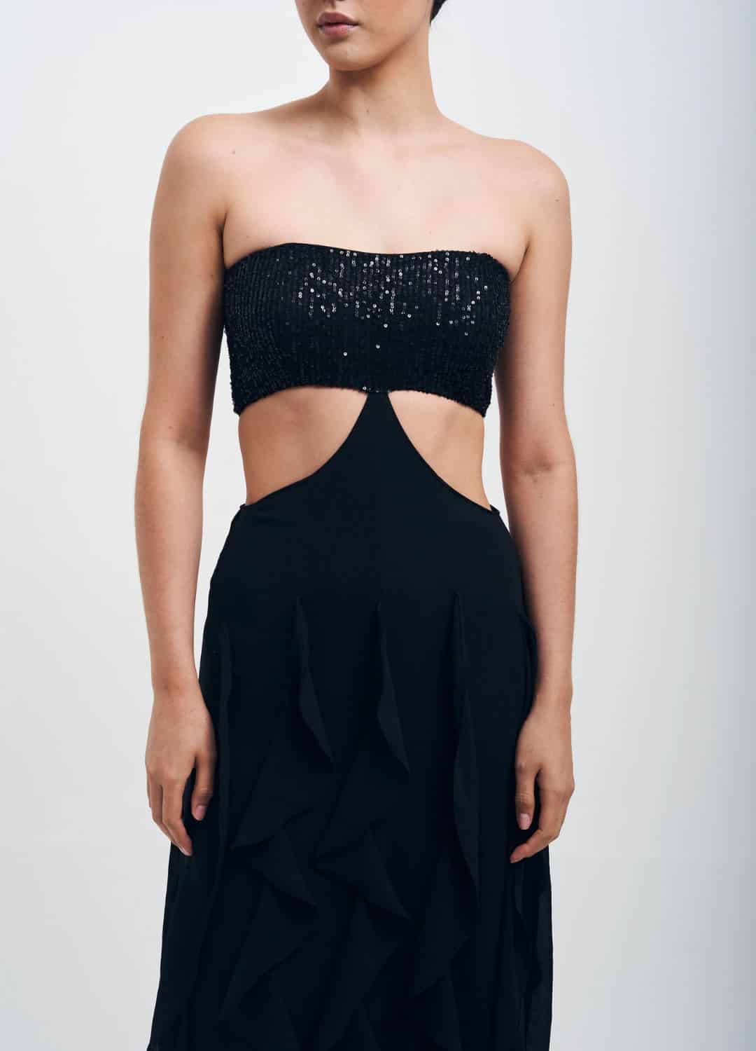 Vestido Candelaria Negro - miniatura 3
