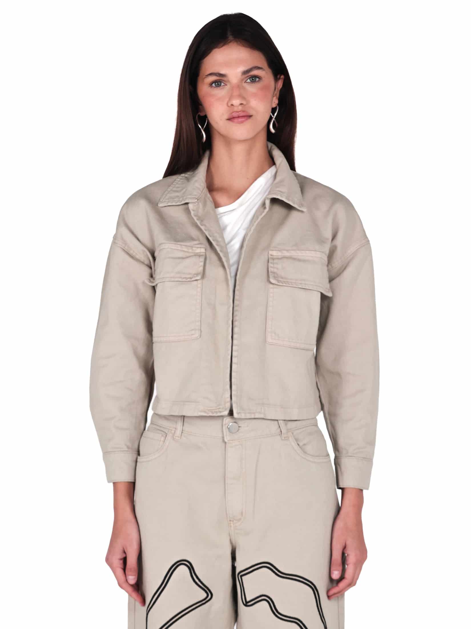 Chaqueta Beige - miniatura 1