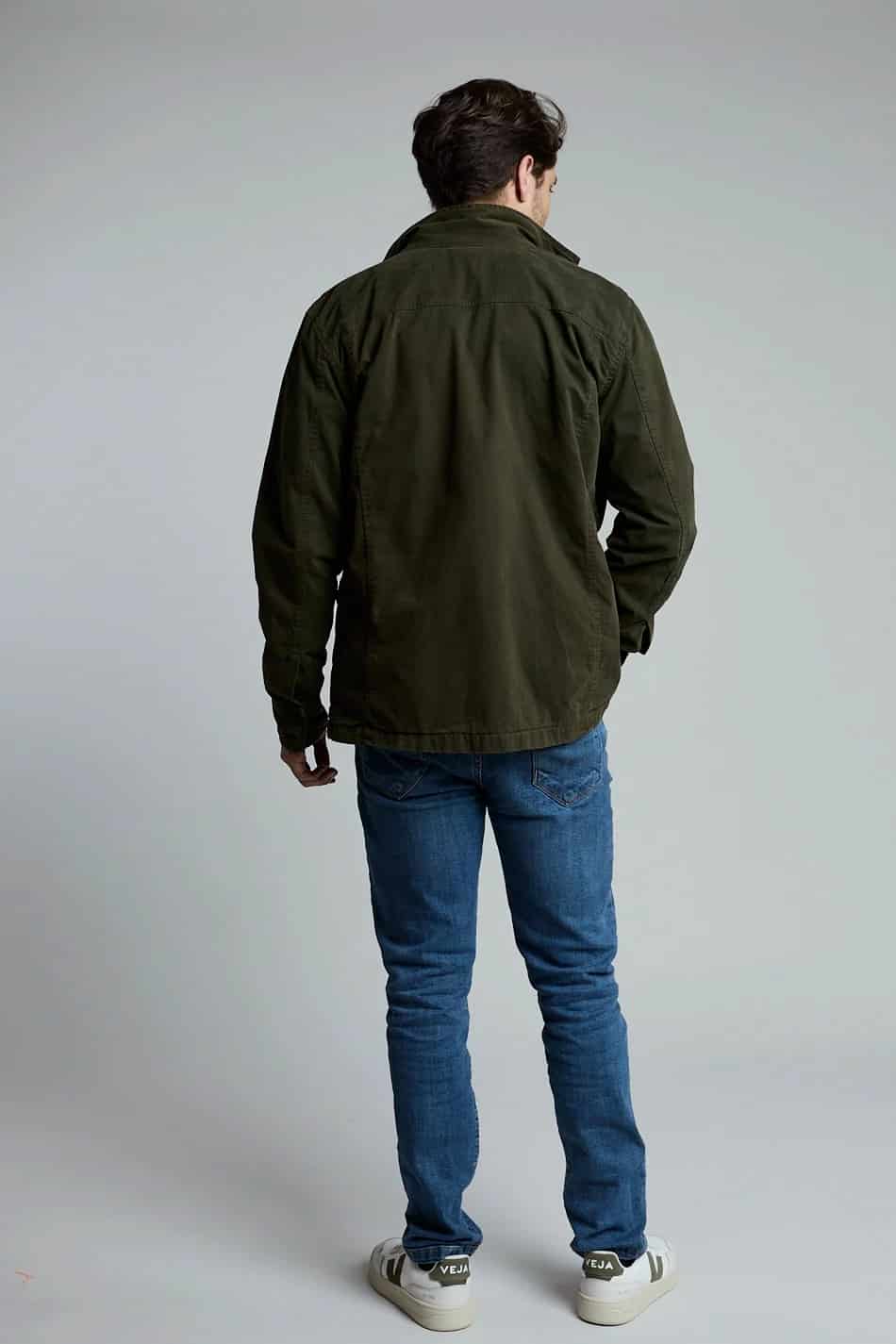 Chaqueta Cargo Verde Militar - miniatura 16