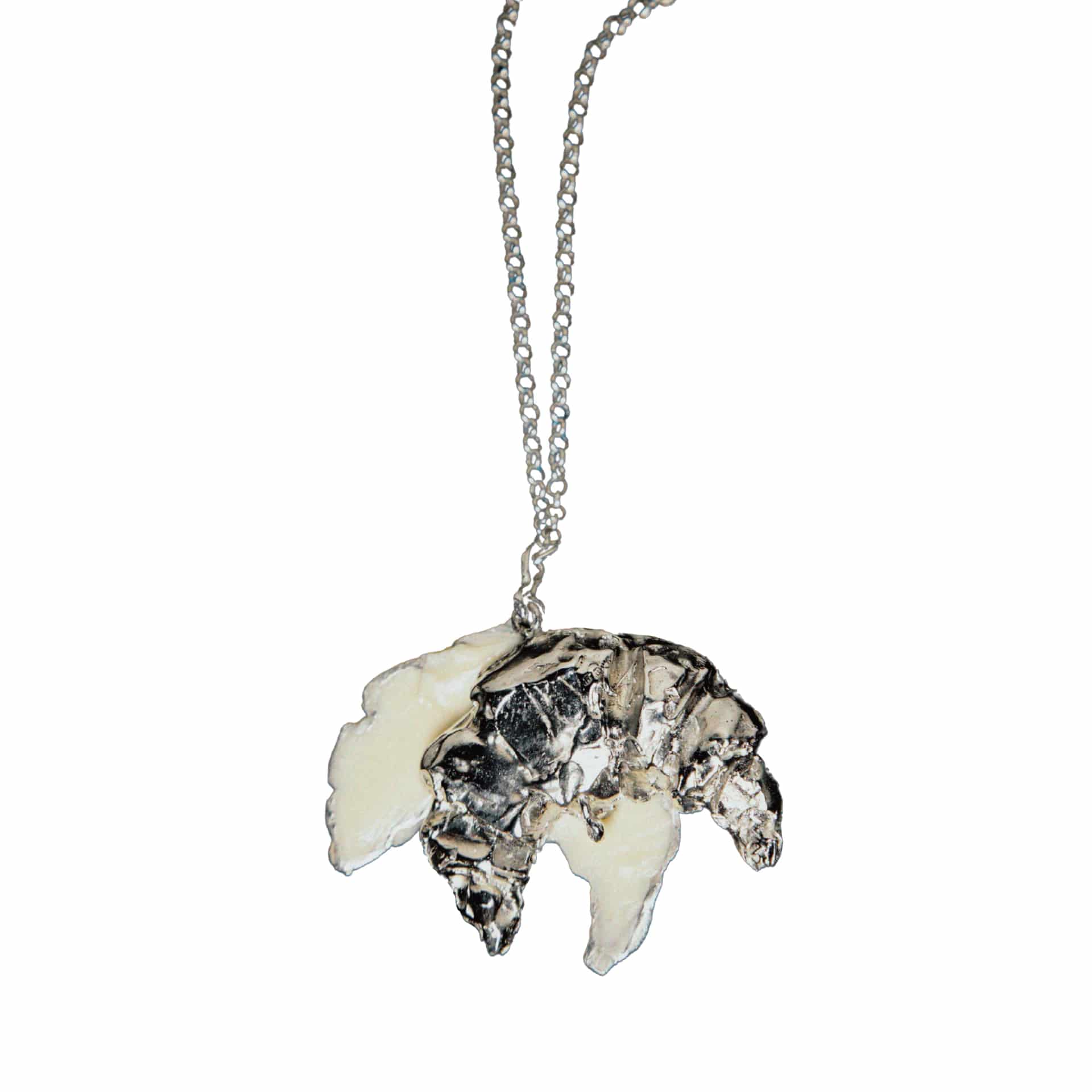 Collar Relicario Croissant Maxi - miniatura 1