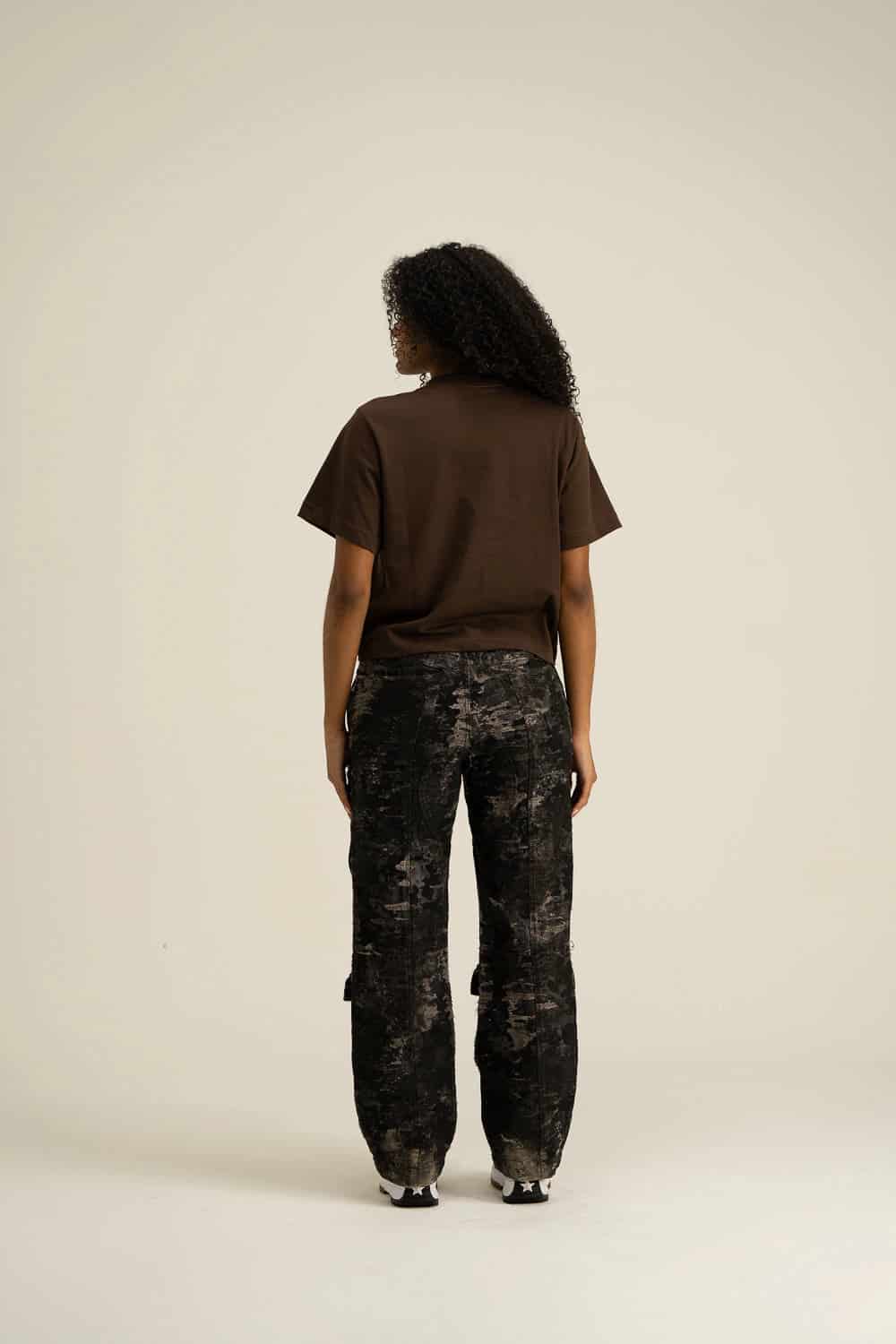 CRUX BROWN FEM CROP TOP - miniatura 2