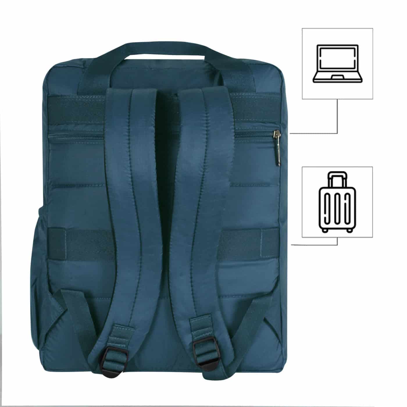 Morral Plegable Active Azul Oscuro - Ligero y Resistente - miniatura 4