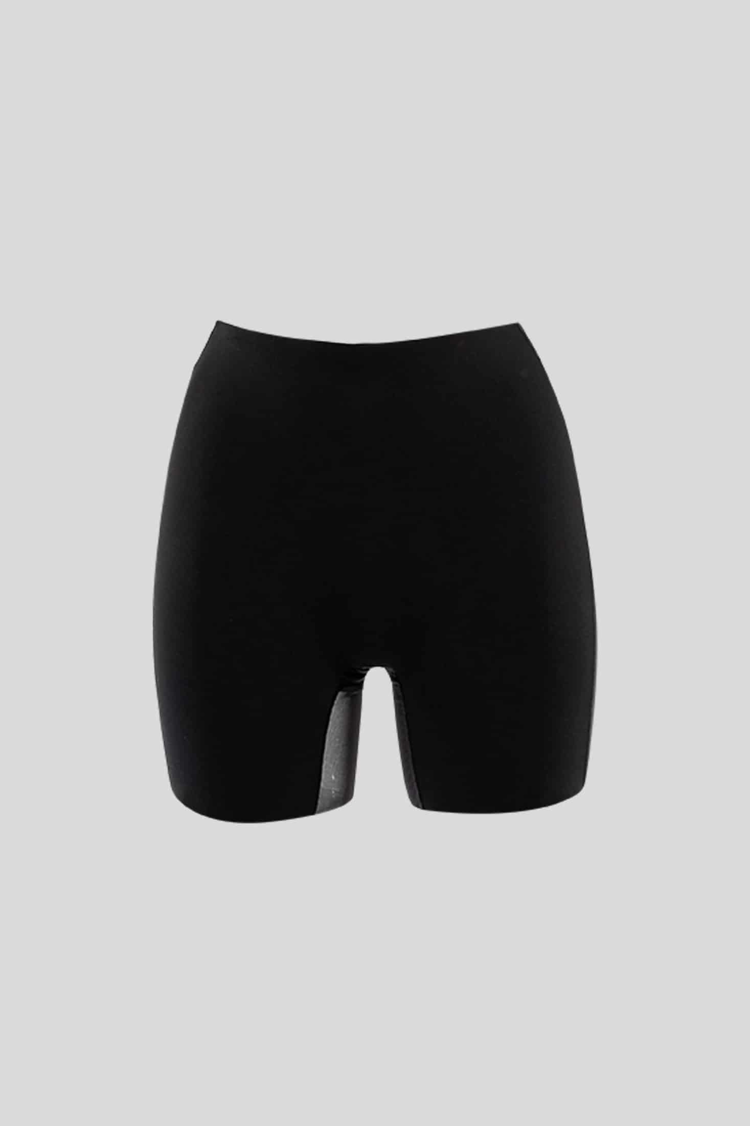 PANTY CICLISTA ELLIPSE INVISIBLE ULTRA COMODO CON ESCOTE EN POSTERIOR ALMA LIMPIA NEGRO - miniatura 4