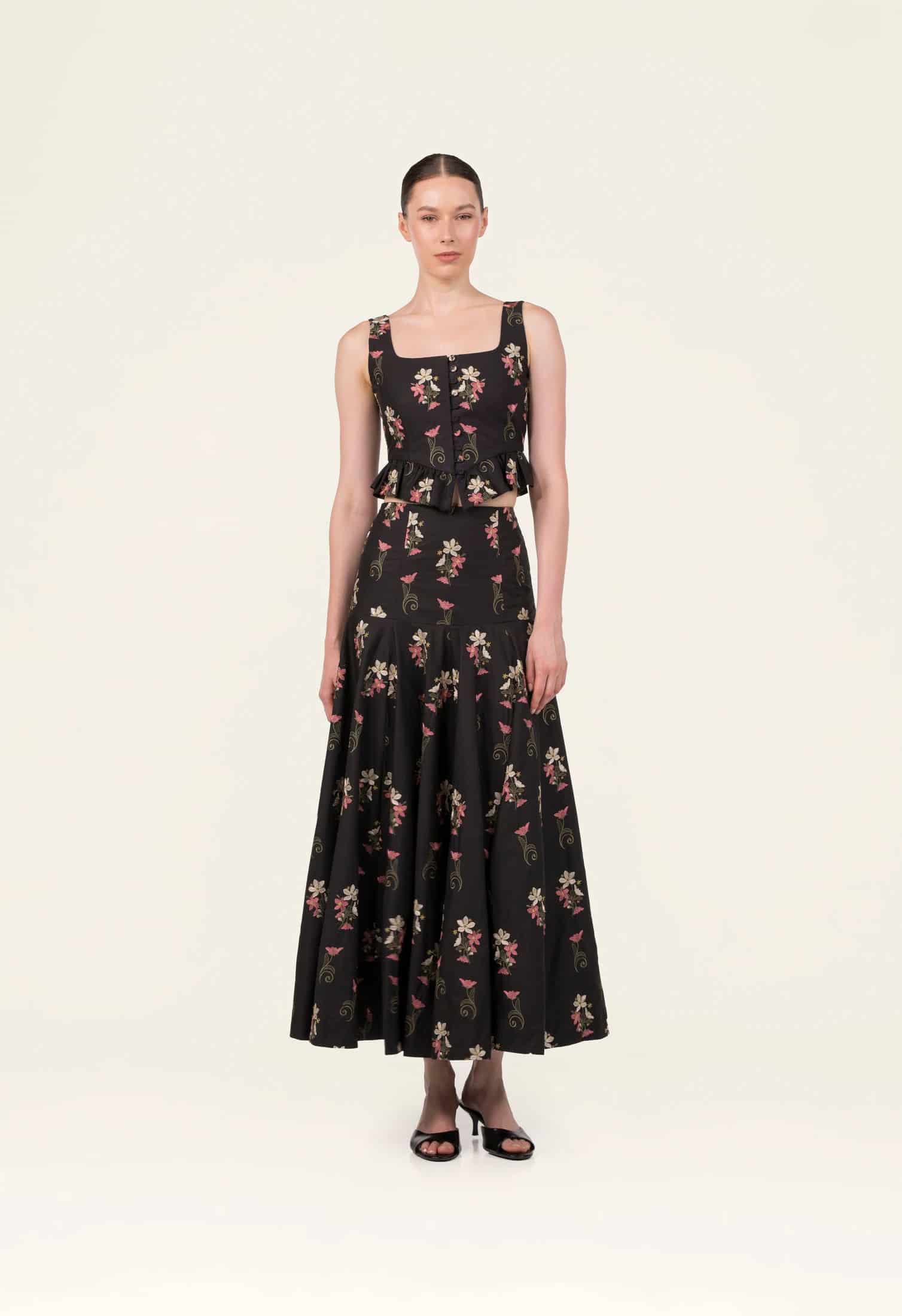 Nacar Noche Maxi Skirt - miniatura 5