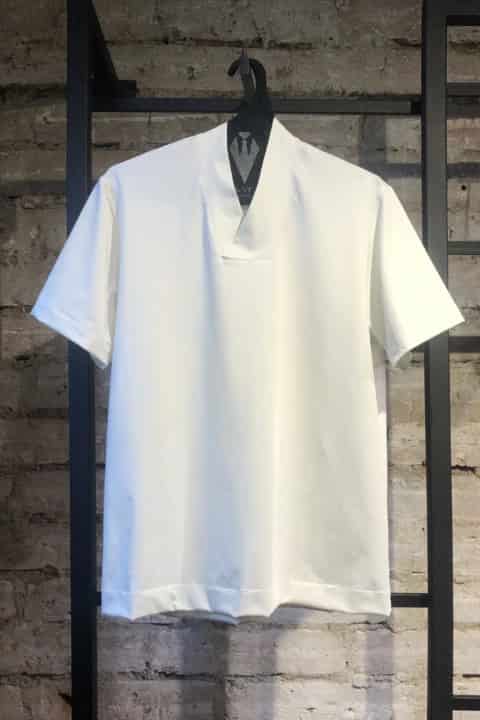 Camisa Para Hombre Cuello Cruzado Verde - miniatura 2