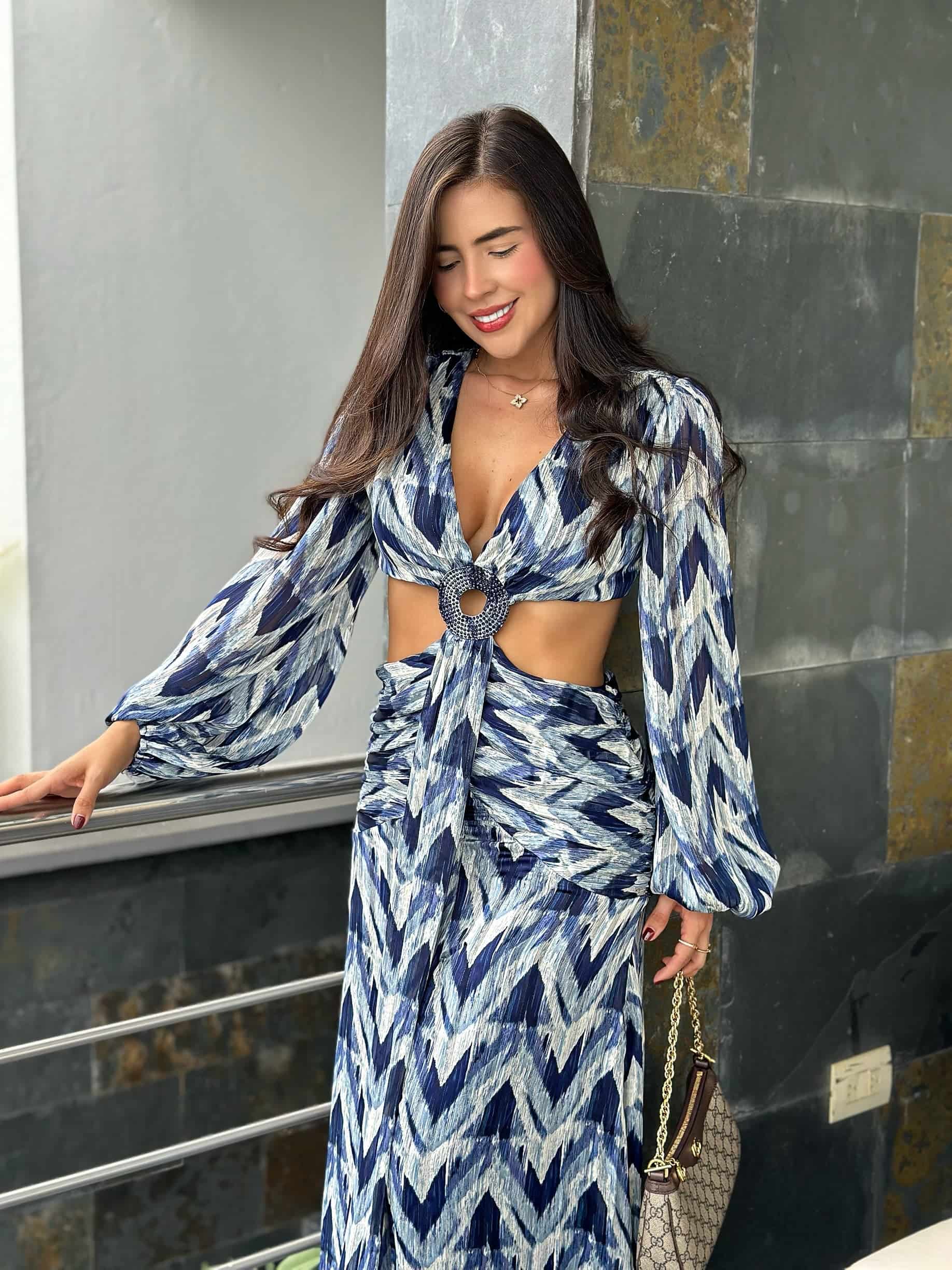 VESTIDO MIA AZUL - miniatura 3