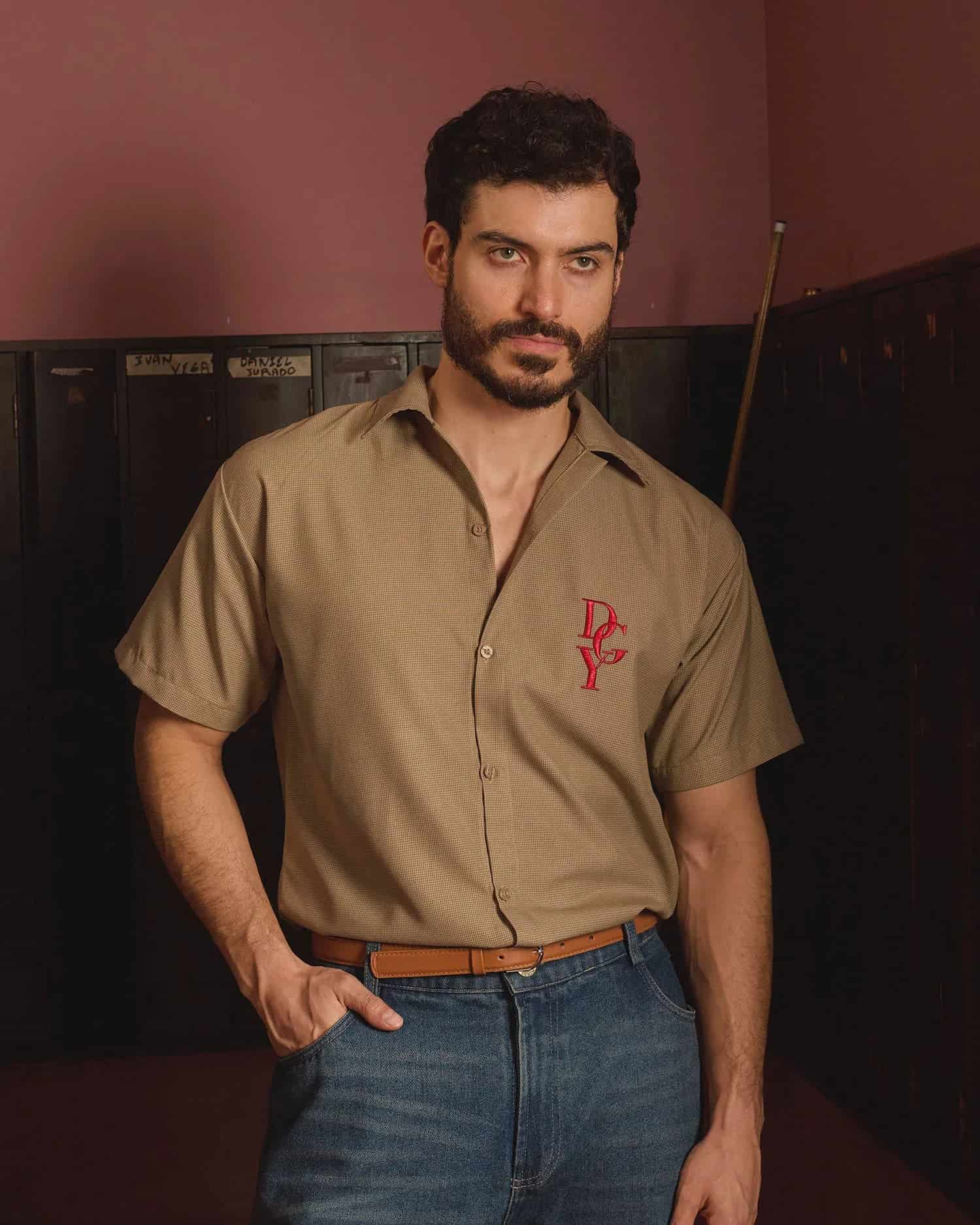 Camisa Don Justo Cafe - miniatura 1