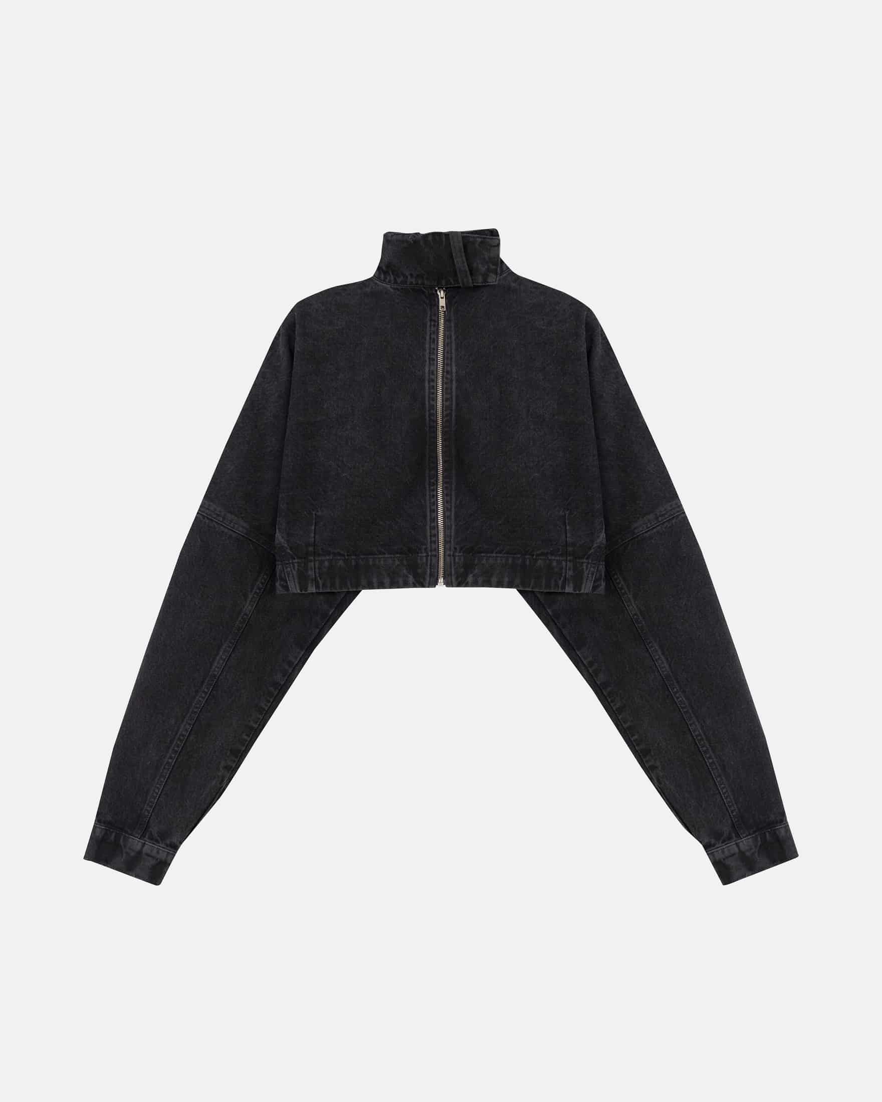 W Golden Heritage High Neck Jacket Black - miniatura 3