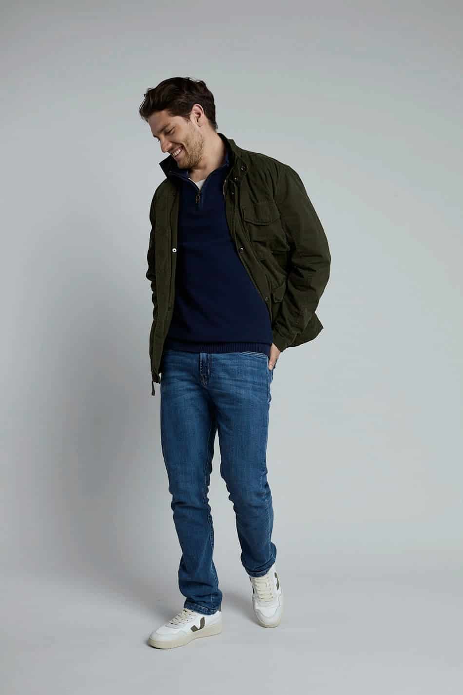 Chaqueta Cargo Verde Militar - miniatura 7