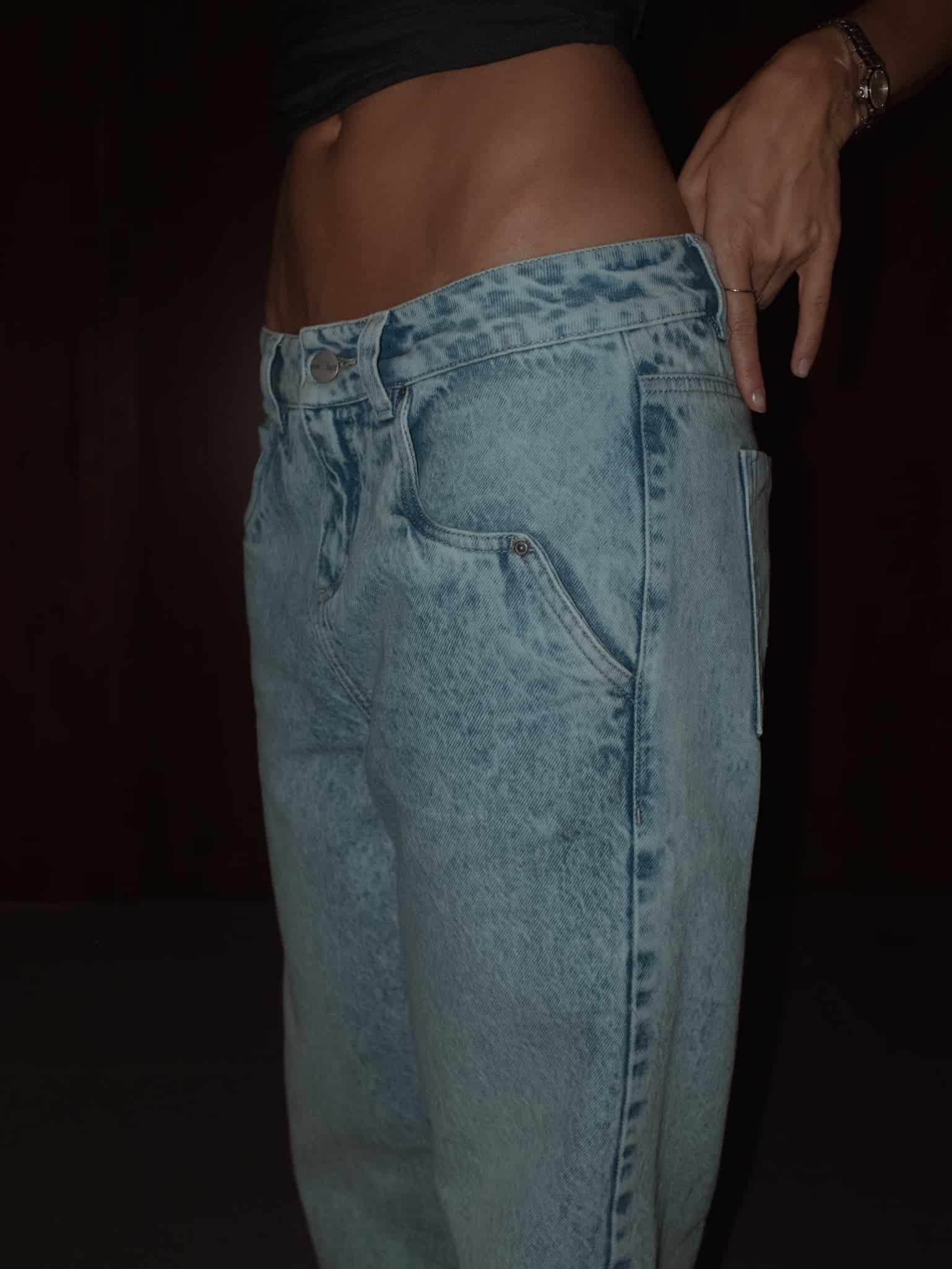 NOT SO MODEST JEAN - OLD LIGHT BLUE - miniatura 8