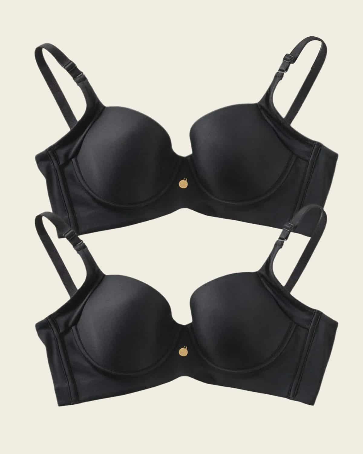 2-Pack High Profile Back Smoothing Bras with Soft Full Coverage Cups - miniatura 3