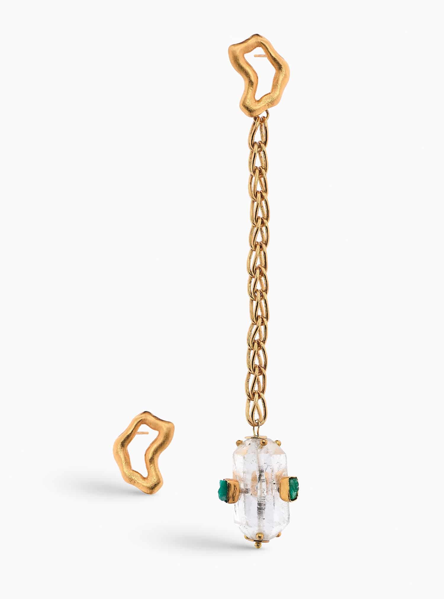 Tena Long Earrings - miniatura 1