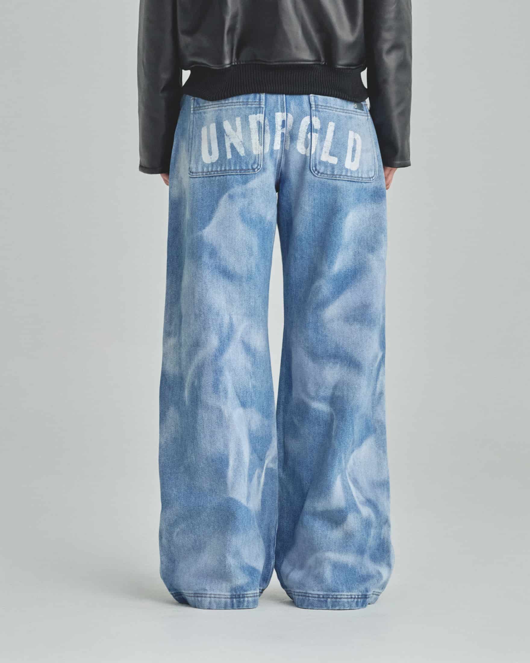 W Basics Wide Jeans Blue - miniatura 6