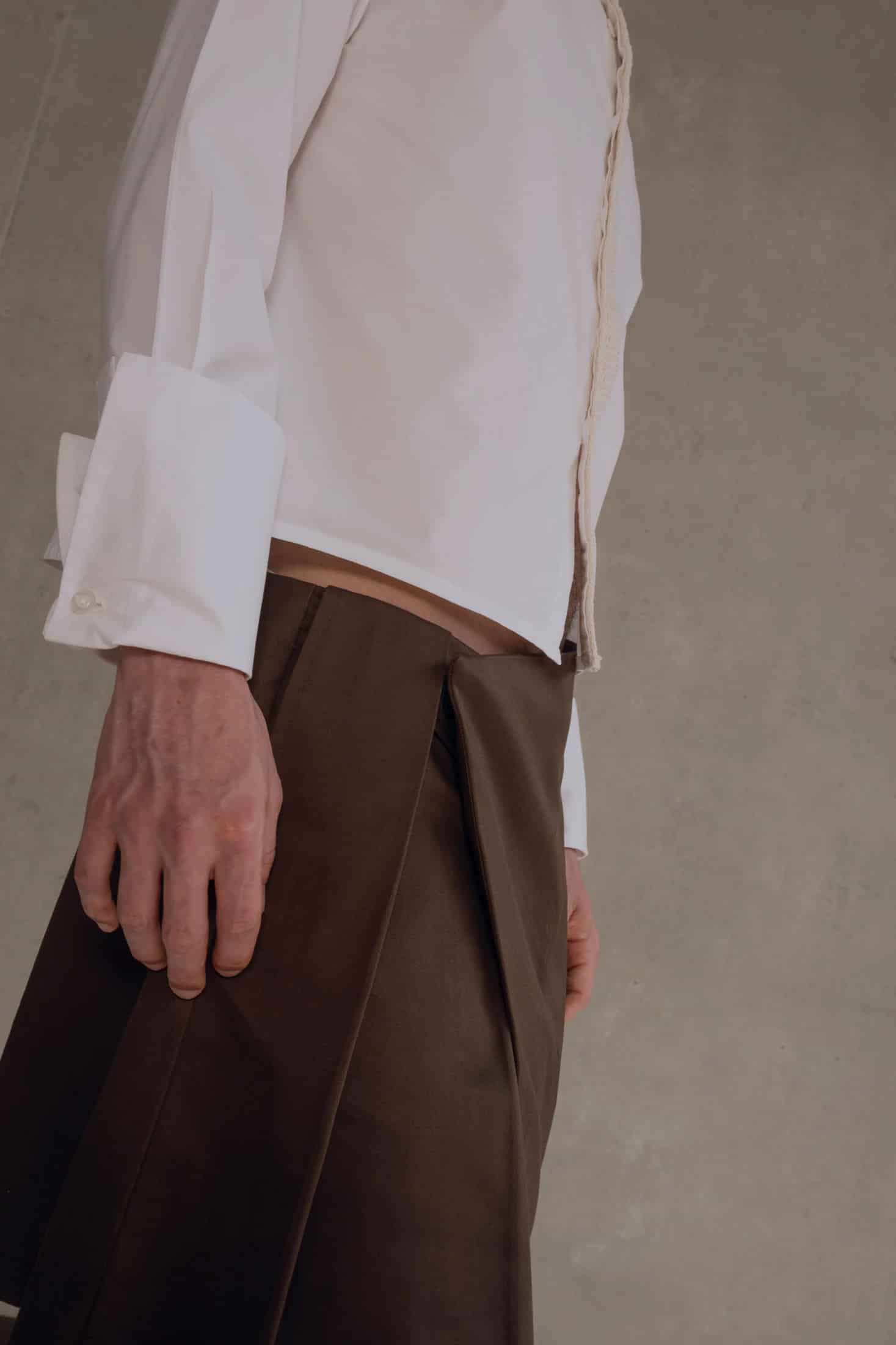Brown Skirt Short Man - miniatura 10