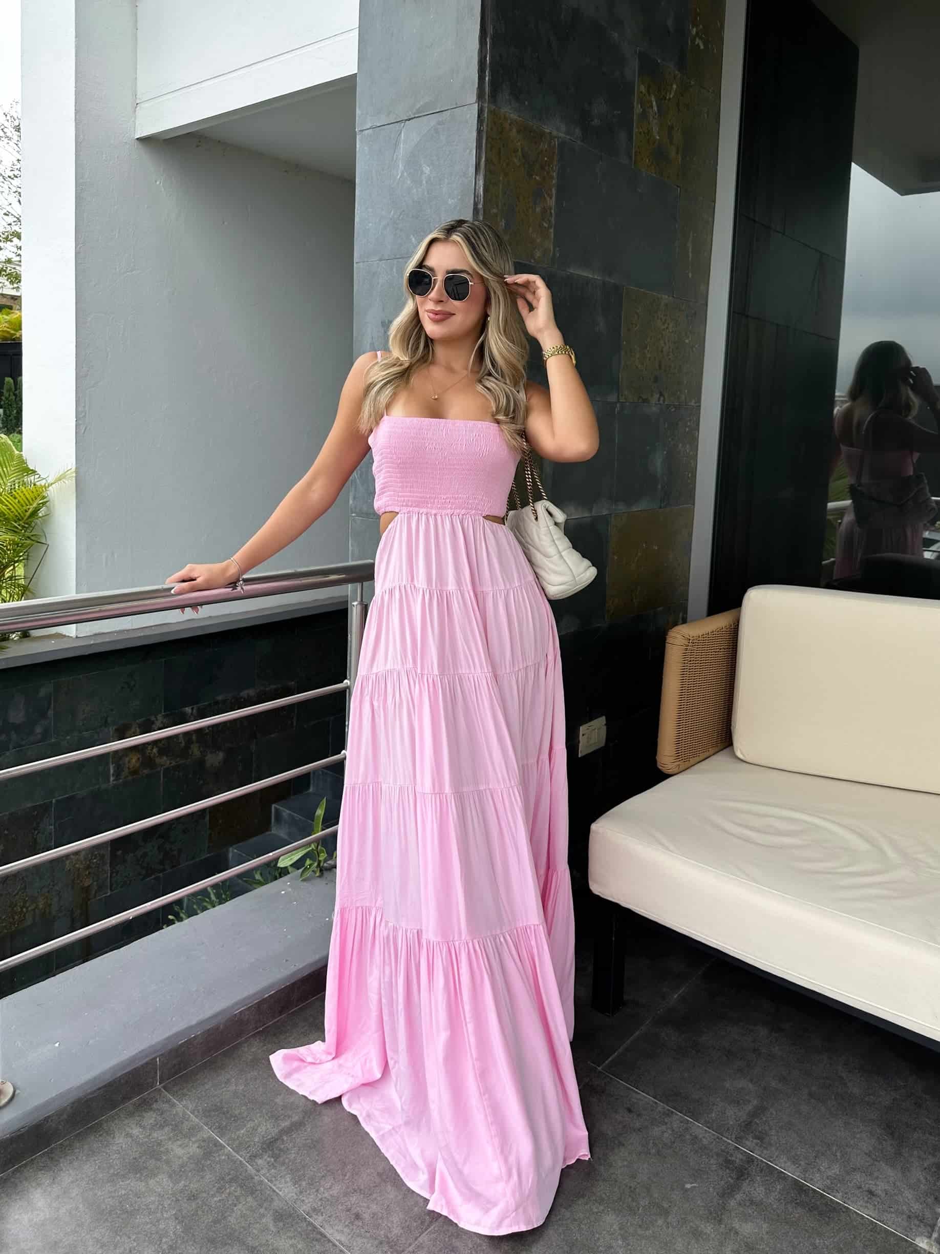 VESTIDO ASTRID ROSADO - miniatura 3
