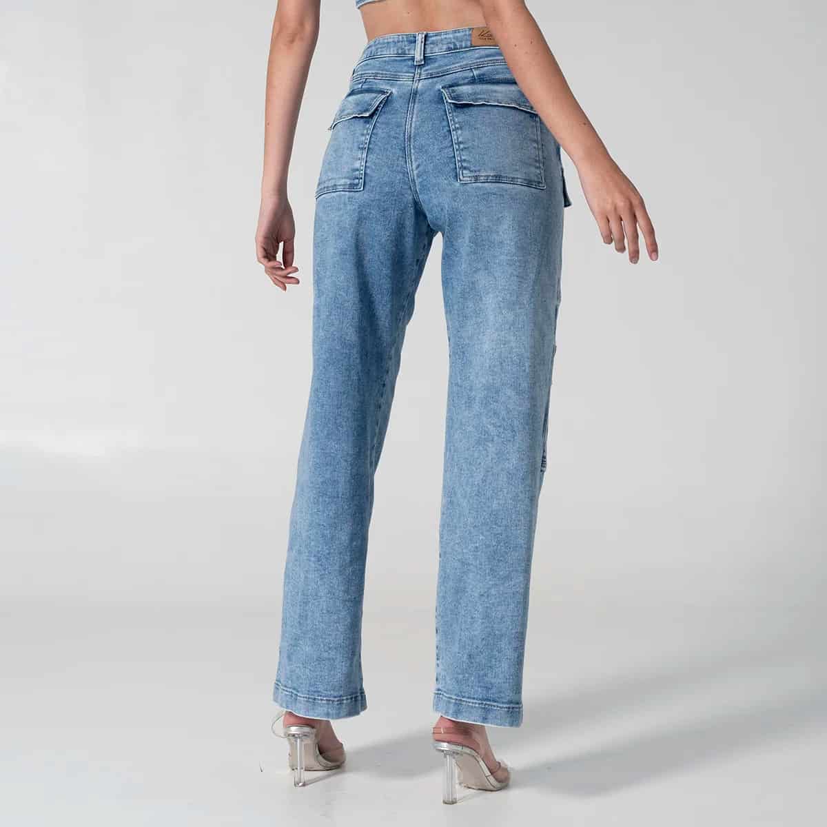 Jean Wide Leg Tribu - miniatura 4