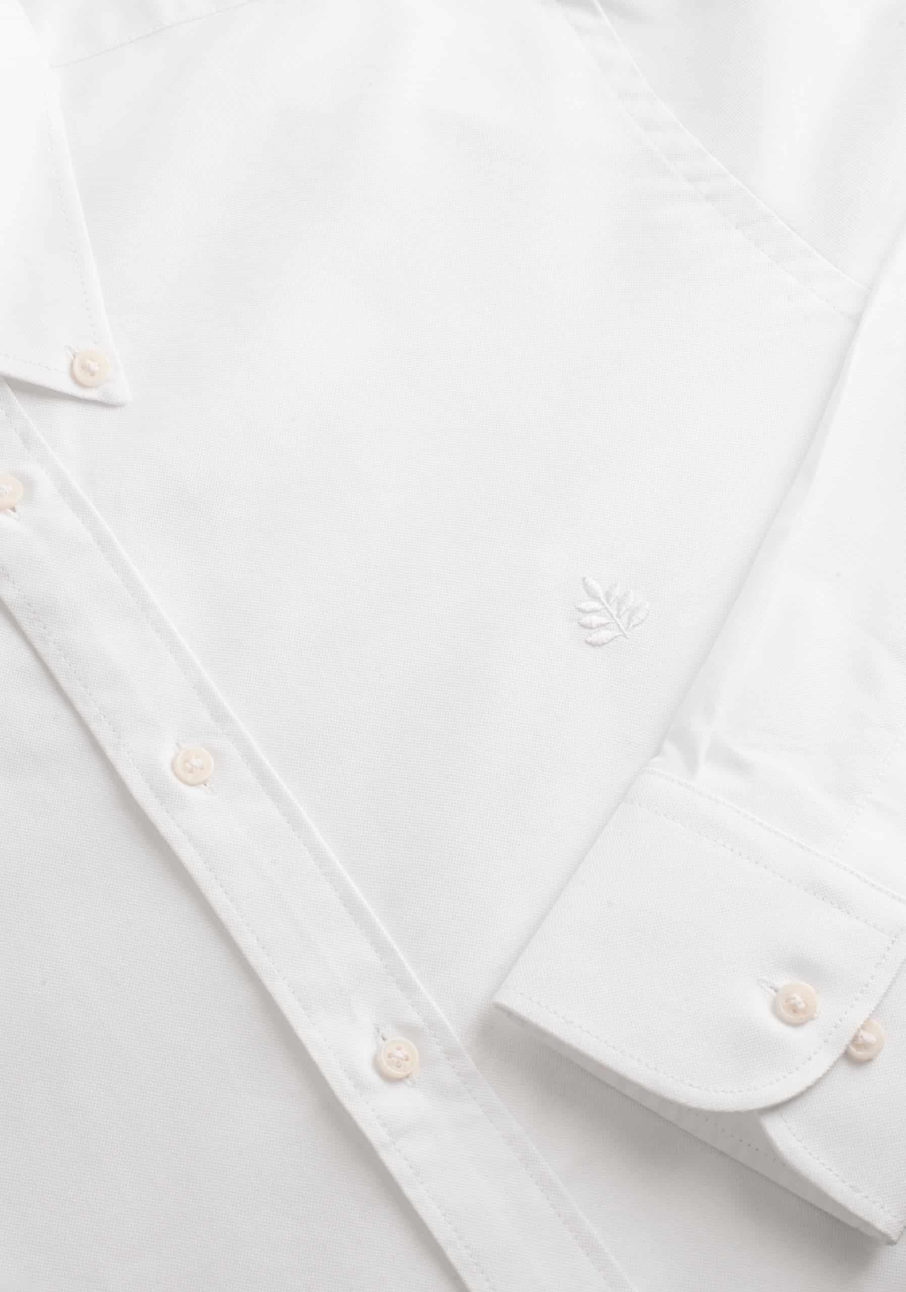 Camisa H CBD Unicolor L-Atn Blanco - miniatura 2