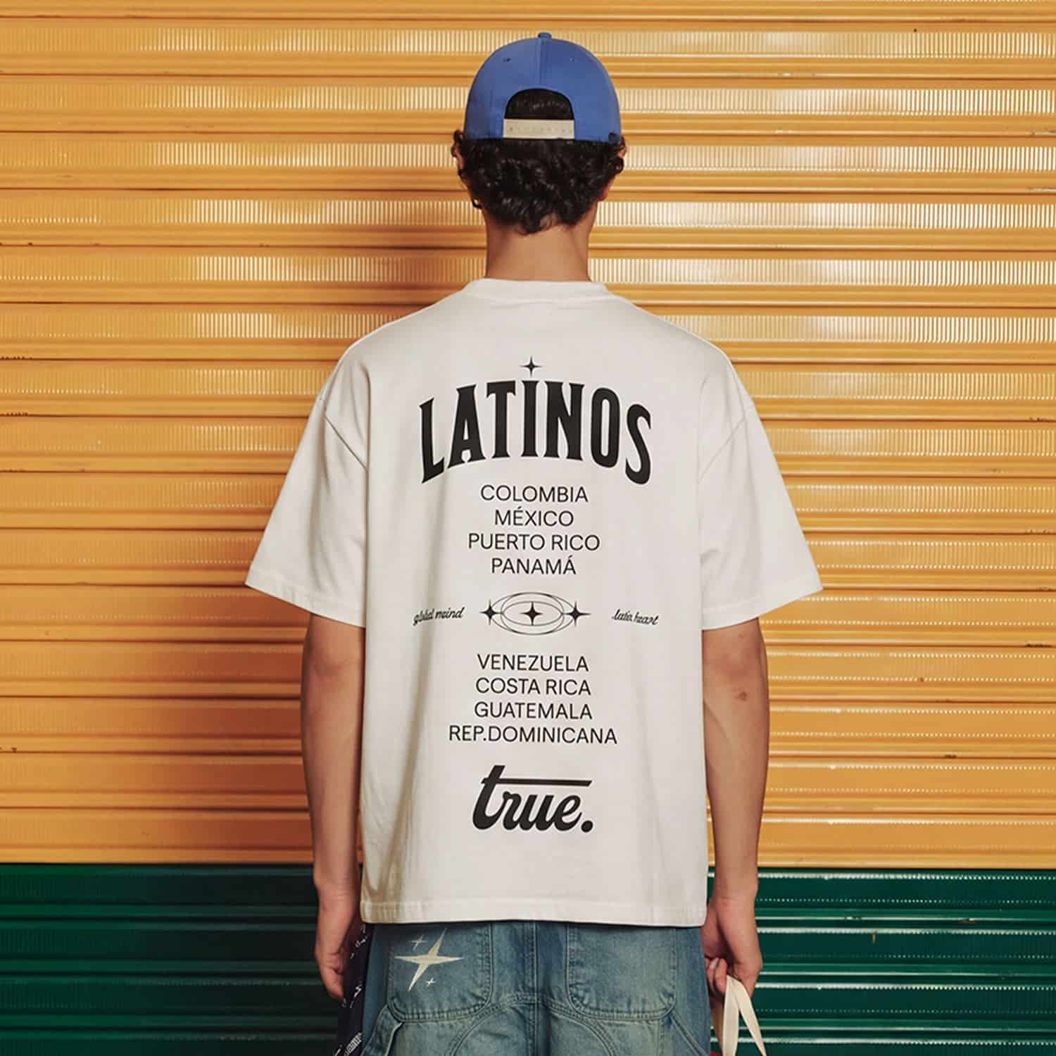Latinos Oversized T-Shirt - Cream - miniatura 6