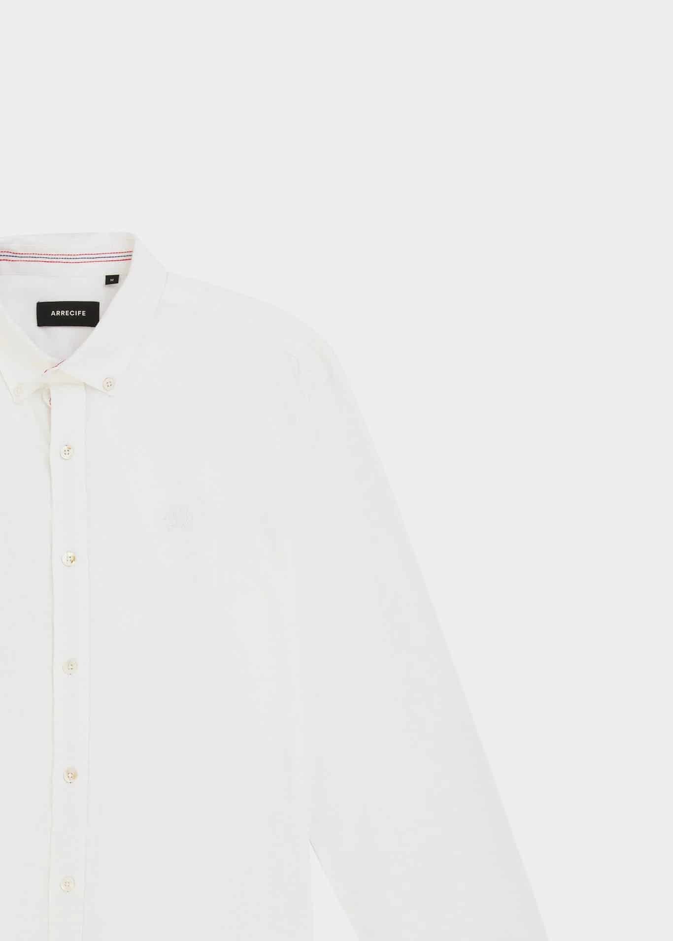 CAMISA LINO BLANCA - miniatura 2
