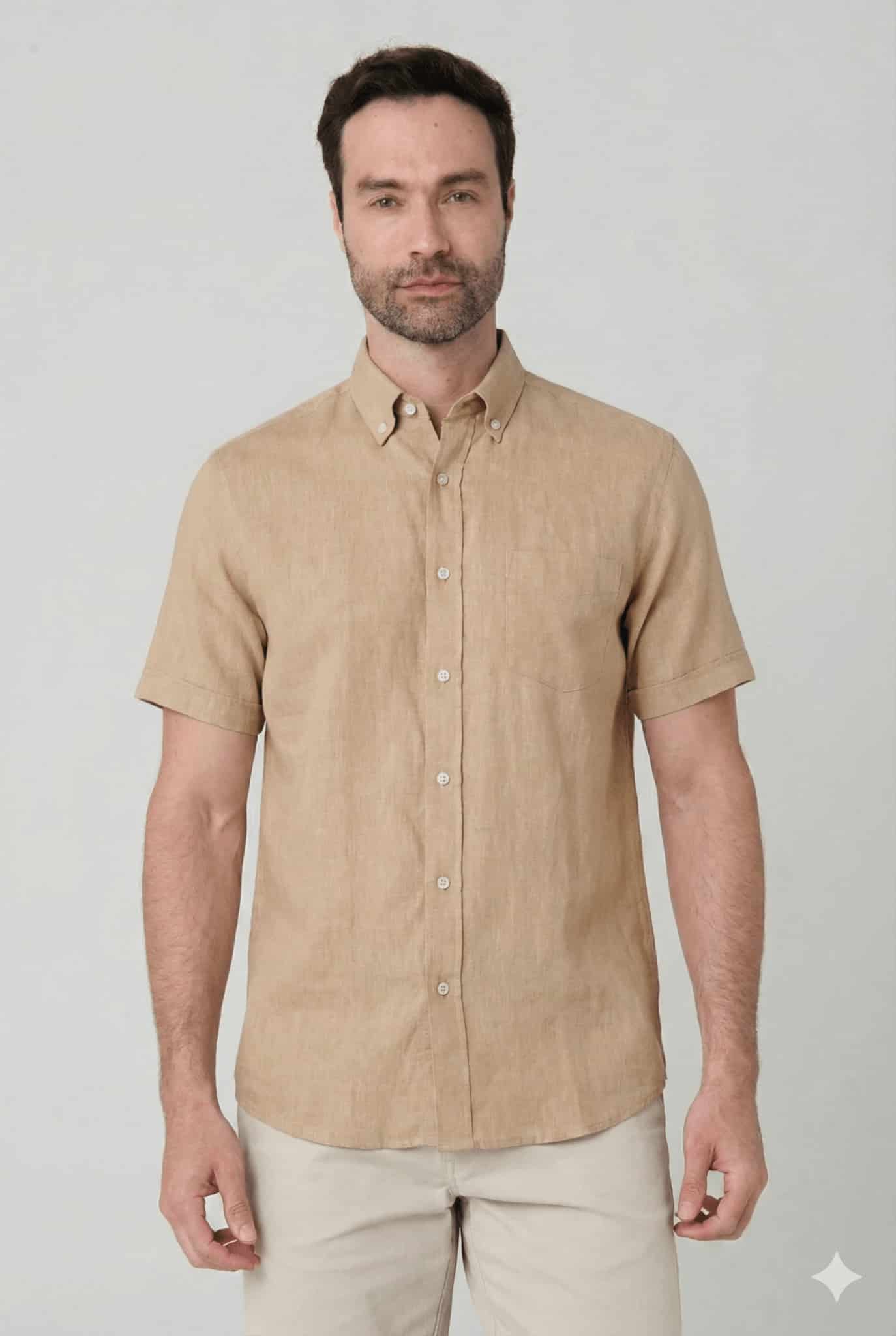 Camisa con bolsillo manga corta para hombre Jon Sonen 027225037 - miniatura 14