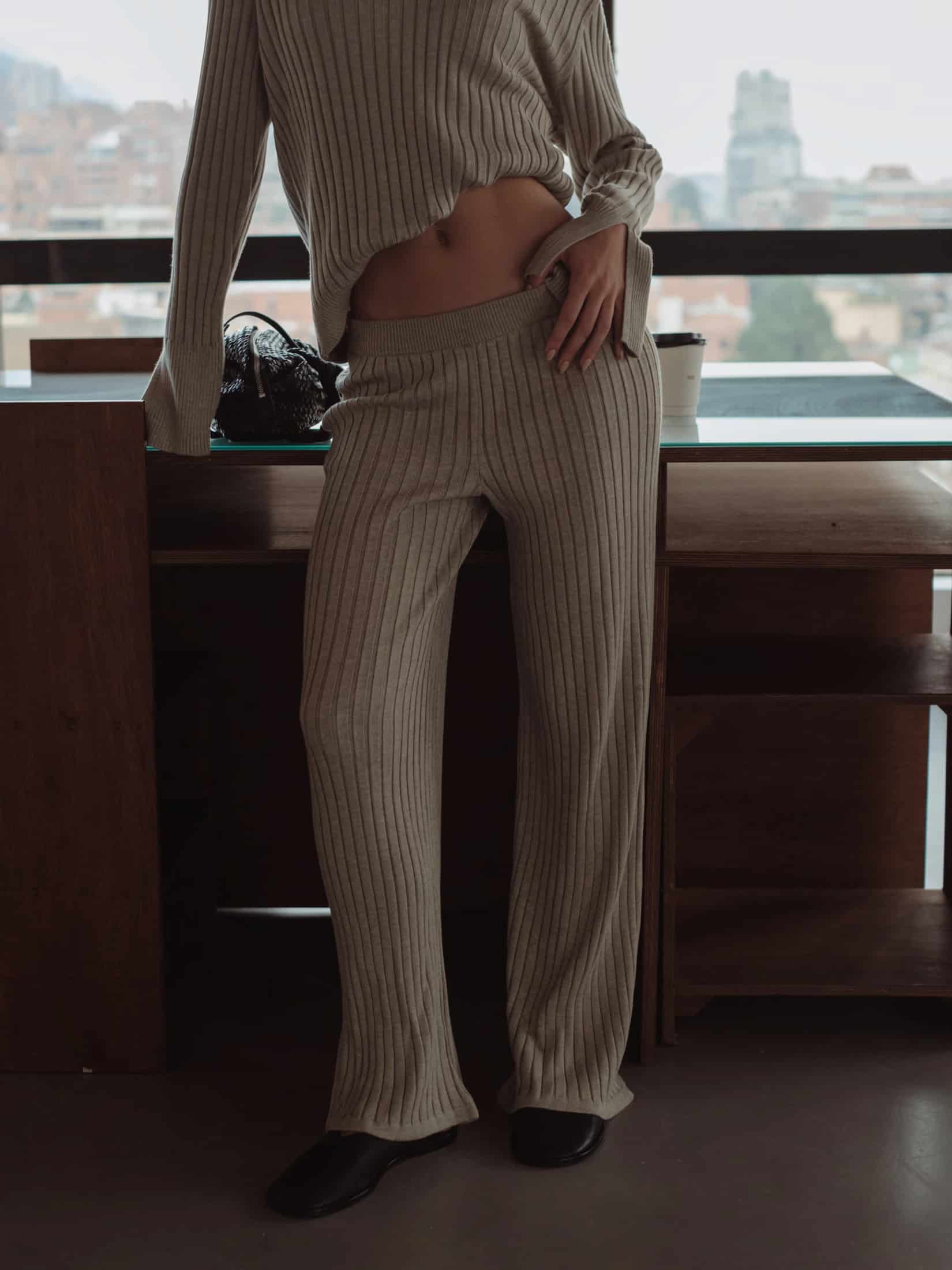 SAUNA KNIT PANTS - CHIPS - miniatura 1