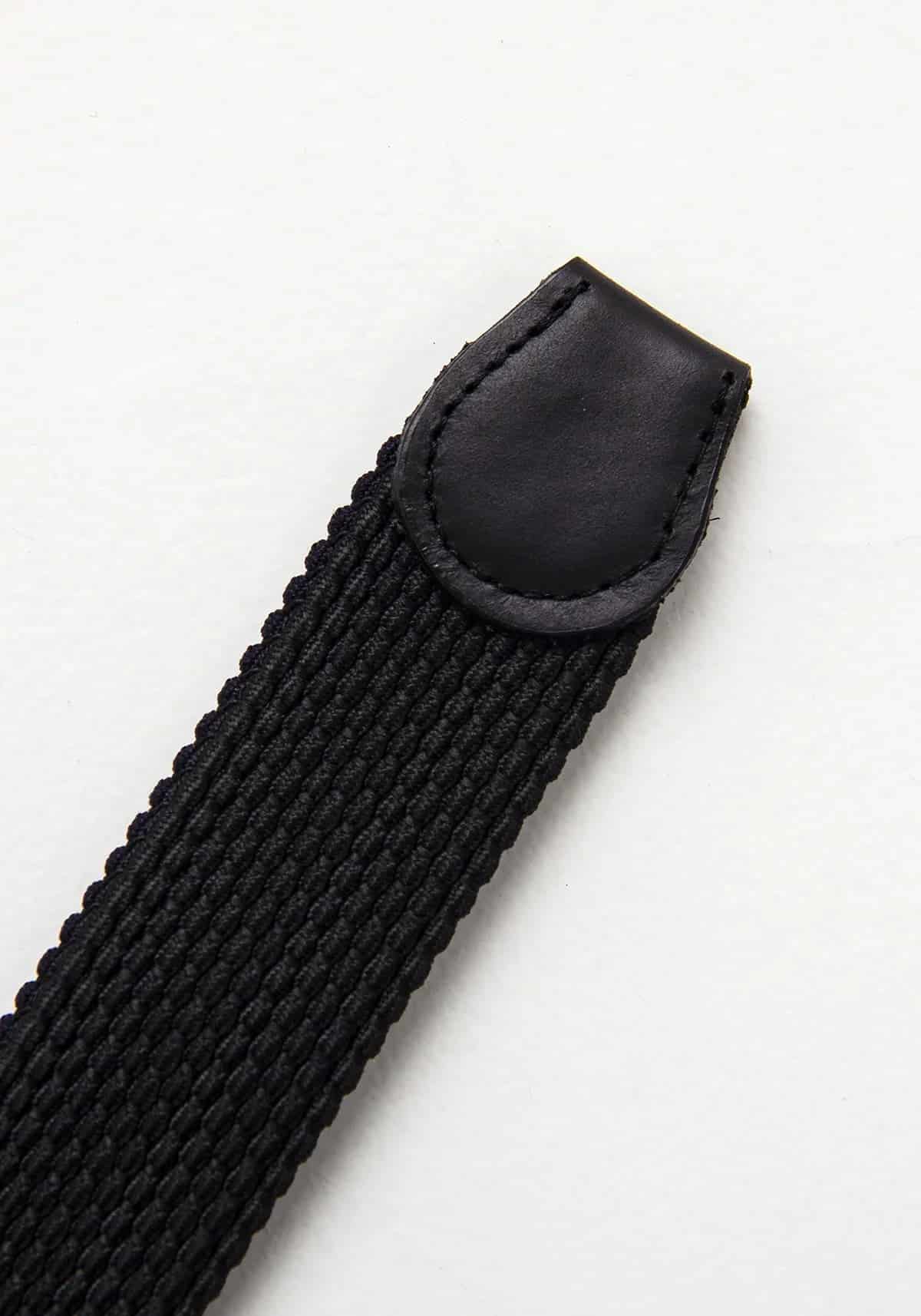 Cinturón Reversible Elástico Negro - Azul Oscuro - miniatura 3