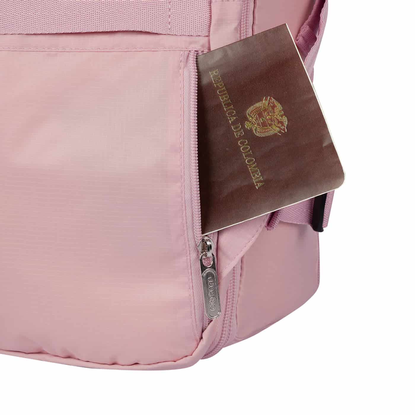 Morral One Citybags Light Rosado Pastel - miniatura 6