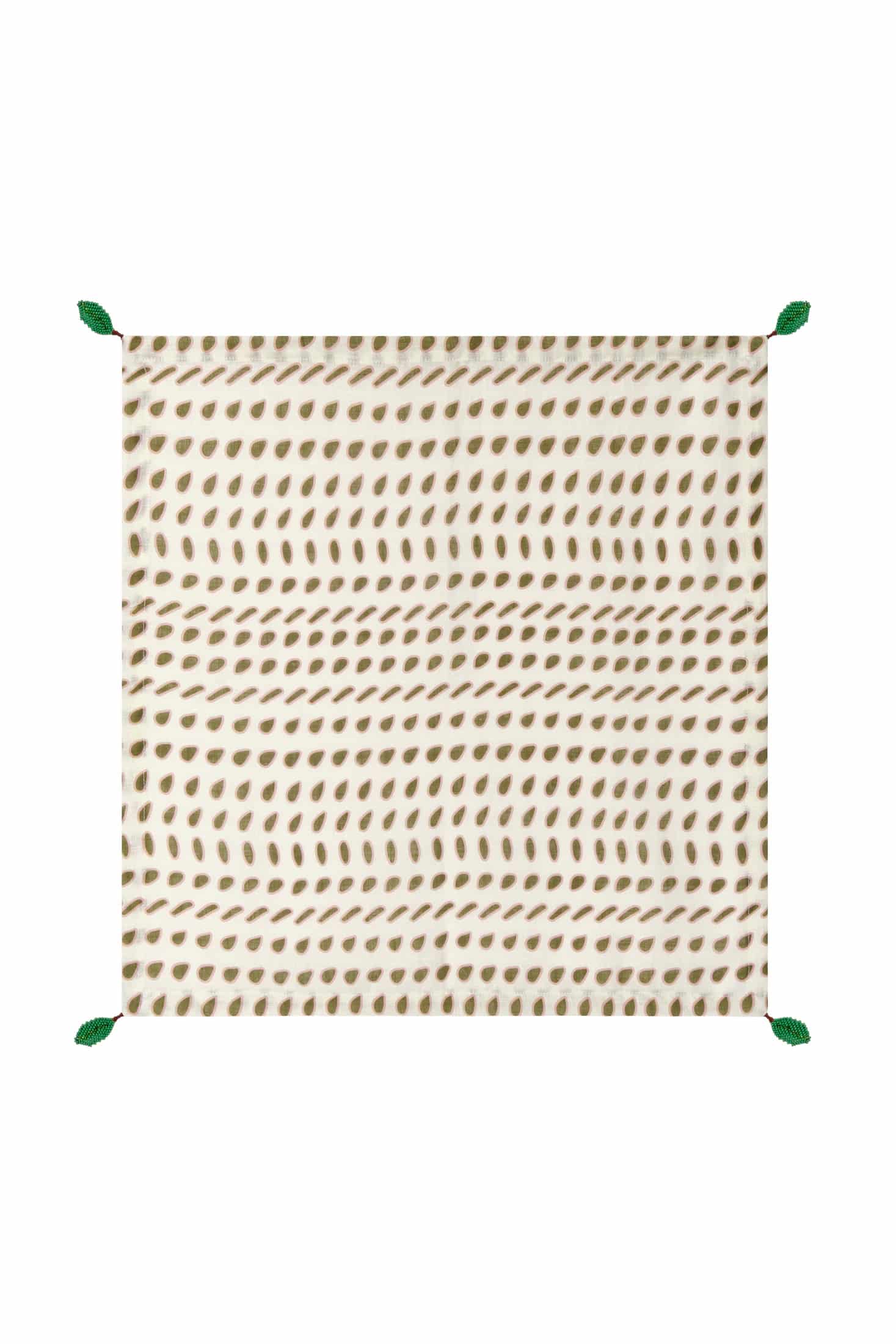 Green Seeds Linen Napkins / Set of 4 - miniatura 2