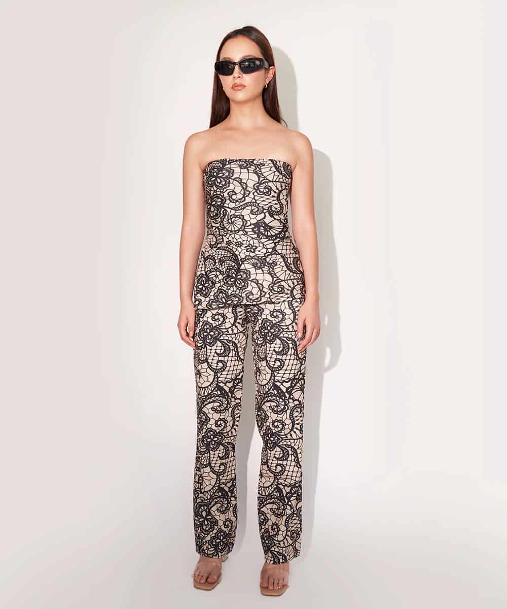 Howdy Pants in Faux Lace - miniatura 1