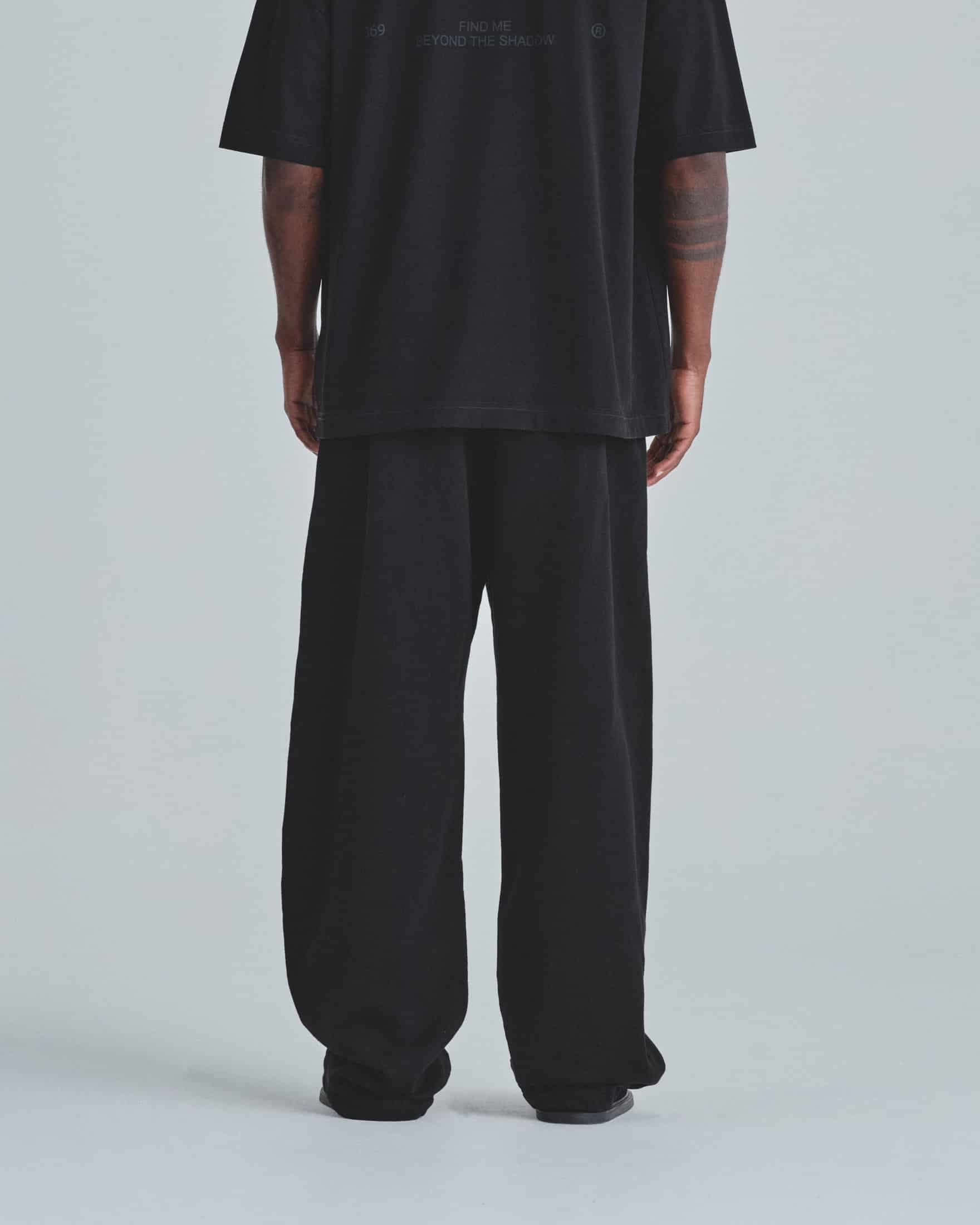 Line Gothic Straightpants Black - miniatura 7